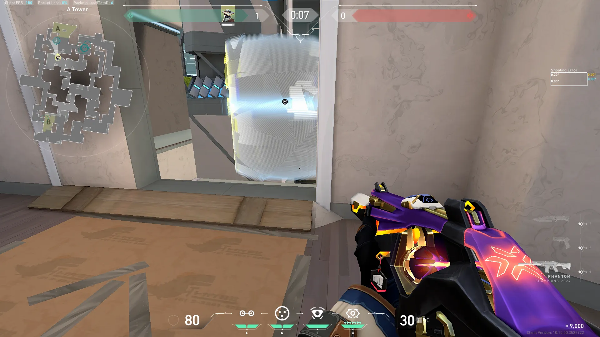 Cypher Cyber Cage on Split Attack Site A — step 5 of 5: Result