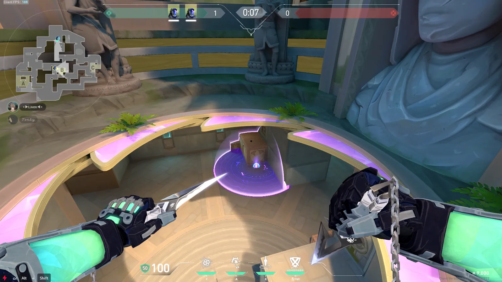 KAY/O Frag_Ment on Lotus Attack Site B — step 3 of 3: Result