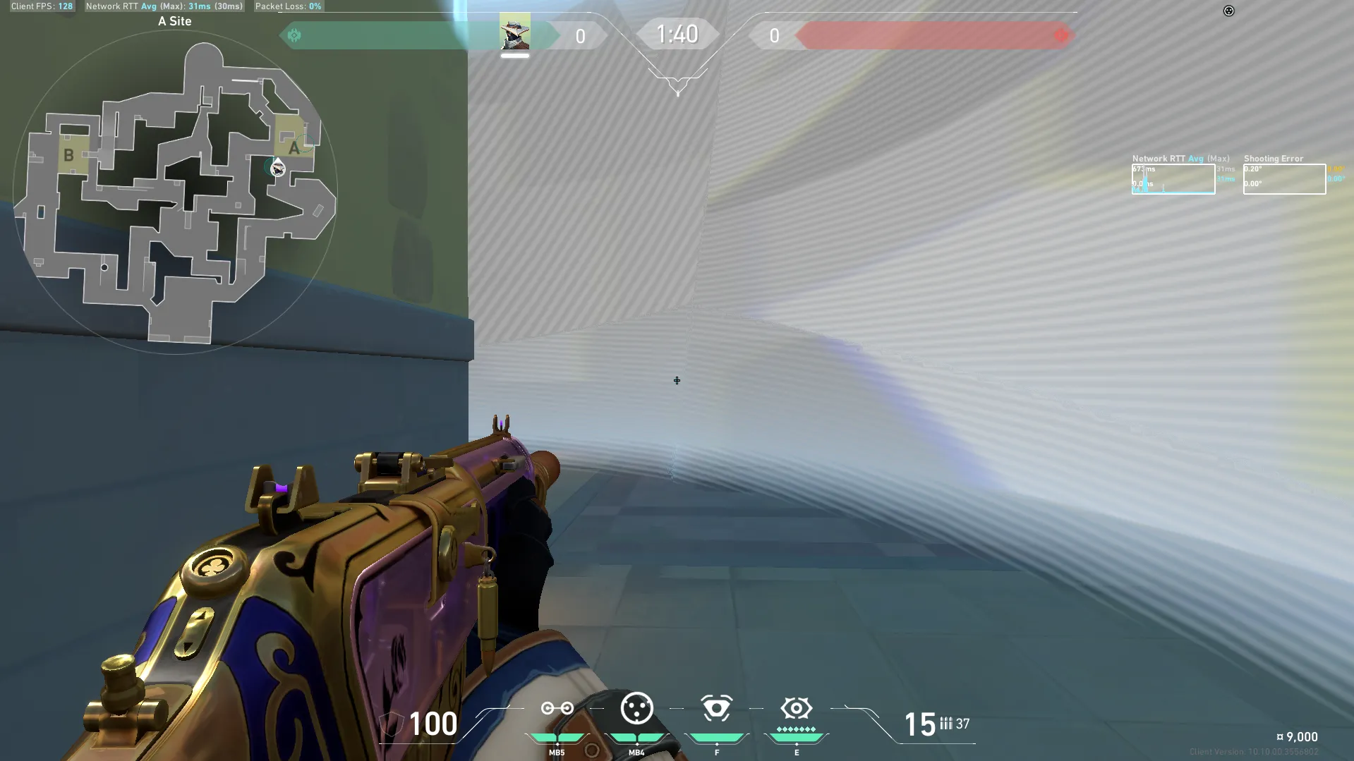 Cypher Cyber Cage on Pearl Defense Site A — step 4 of 5: Aim — line up the shot