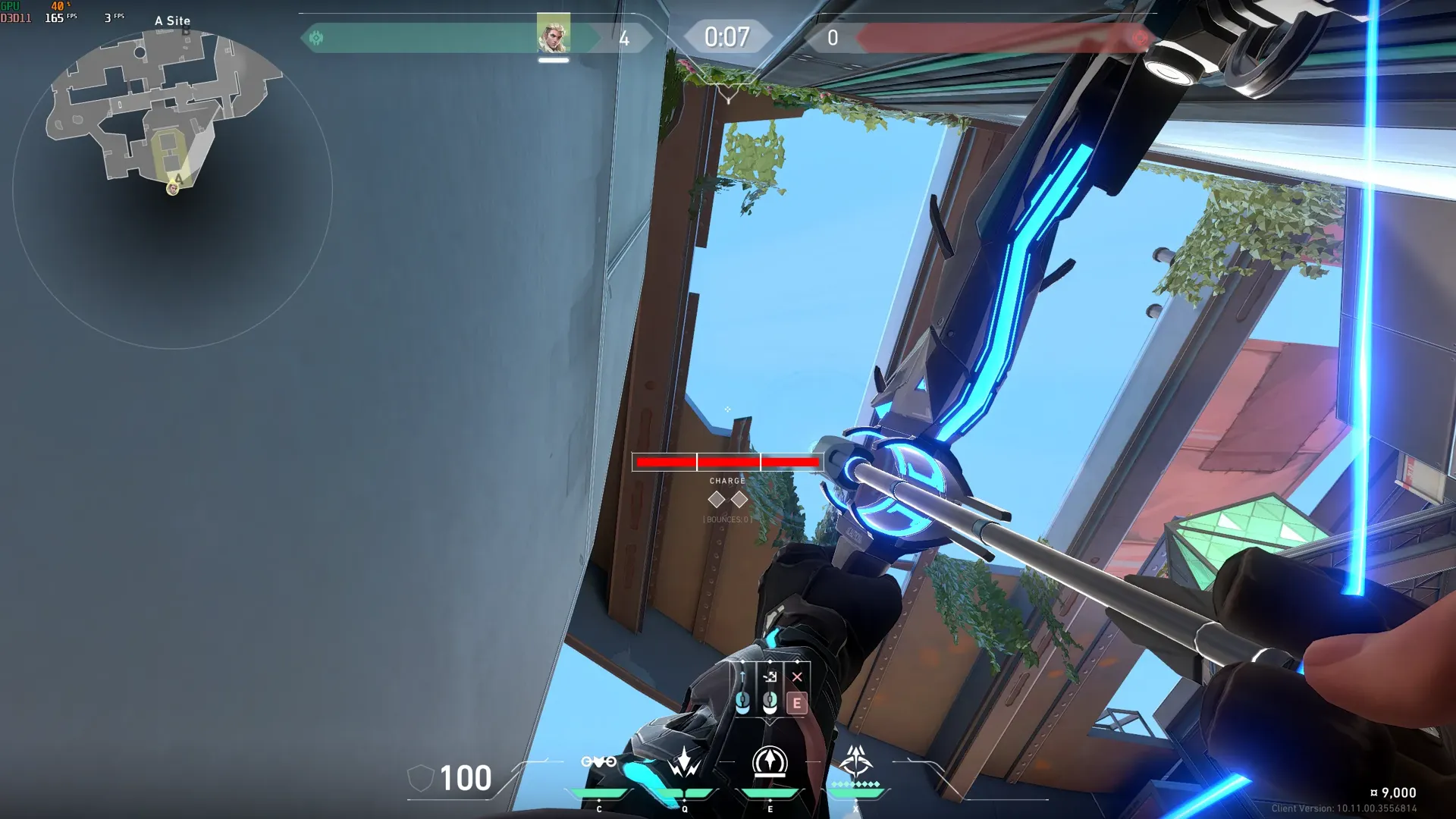 Sova Recon Bolt on Breeze Defense Site B — step 2 of 3: Aim — line up the shot