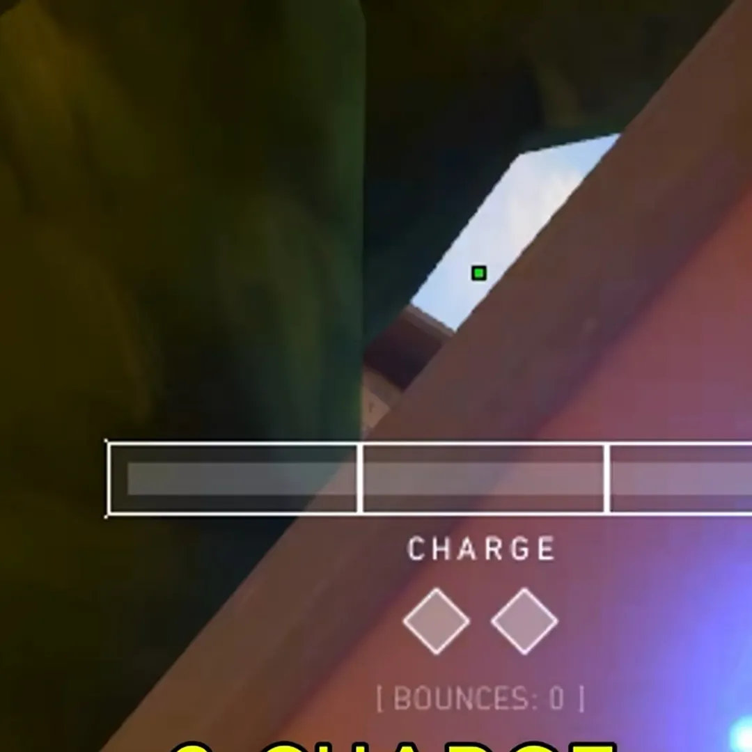 Sova Shock Bolt on Ascent Defense Site B — step 2 of 4: Aim — line up the shot
