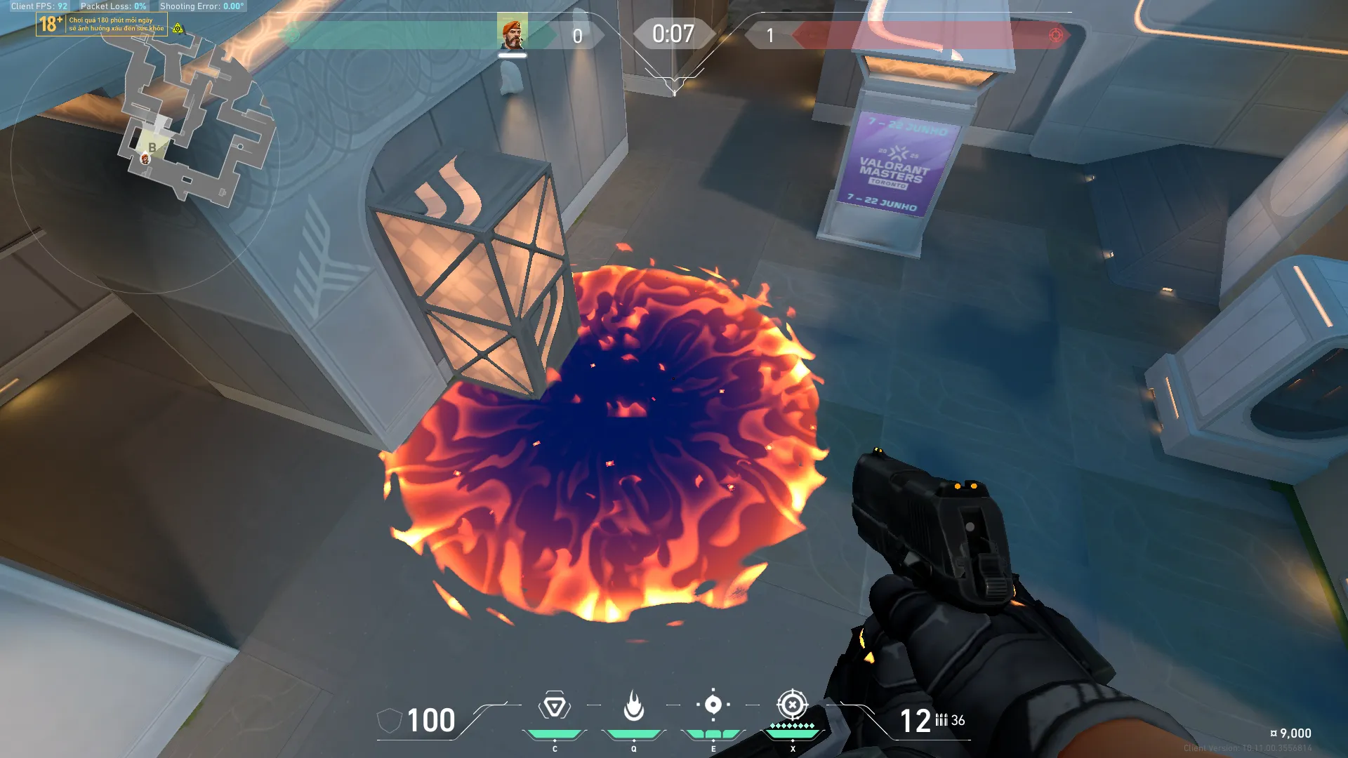 Brimstone Incendiary on Pearl Attack Site B — step 3 of 3: Result