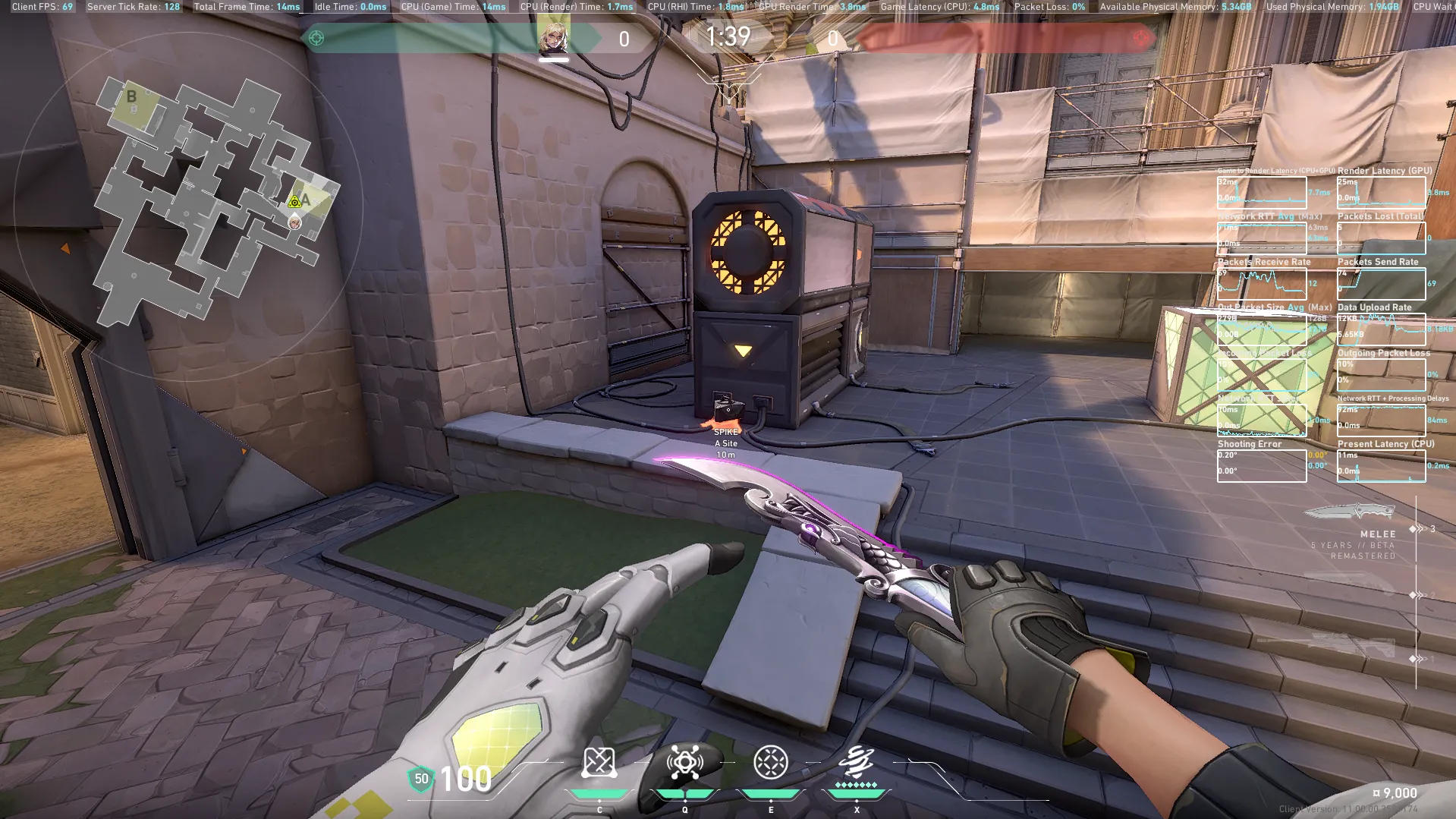 Postplant Deadlock ult From Wine to A Generator — Deadlock lineup on Ascent