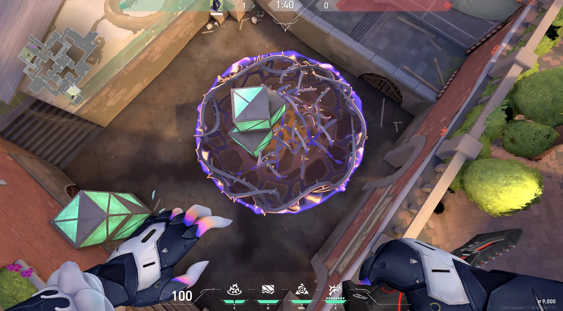 Vyse Razorvine on Ascent Defense Site B — step 5 of 5: Result