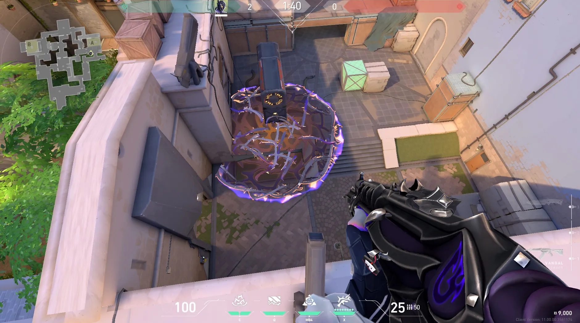 Vyse Razorvine on Ascent Attack Site A — step 5 of 5: Result