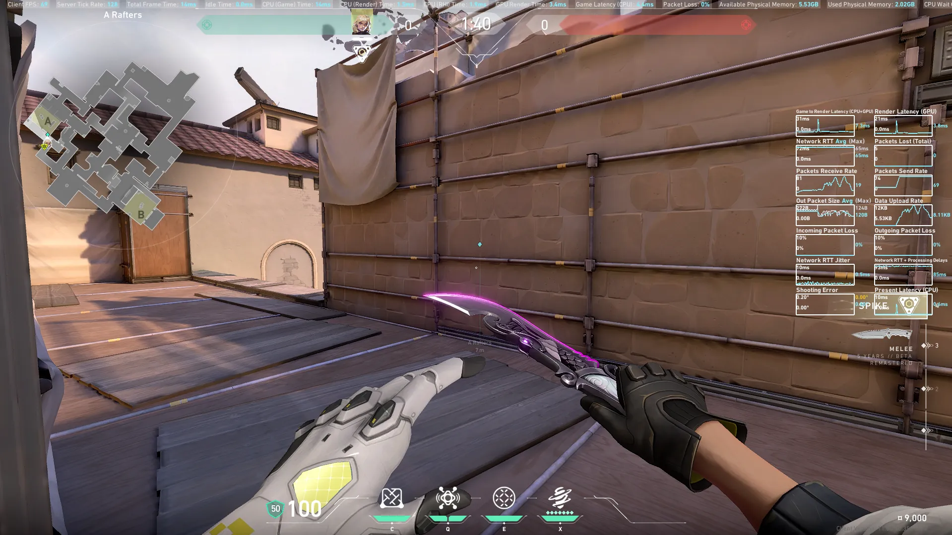 Deadlock Annihilation on Ascent Defense Site A — step 1 of 3: Position — where to stand