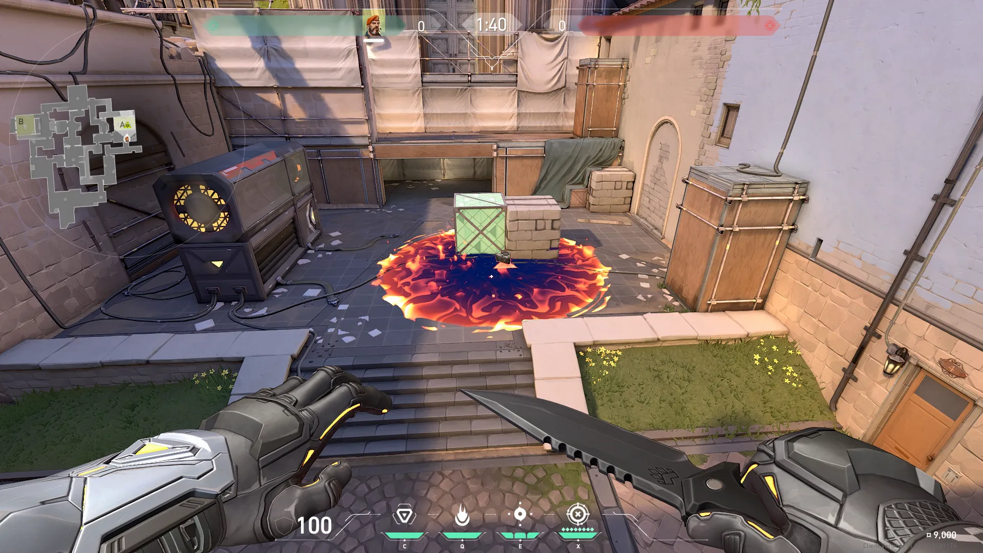 Brimstone Incendiary on Ascent Attack Site A — step 3 of 3: Result