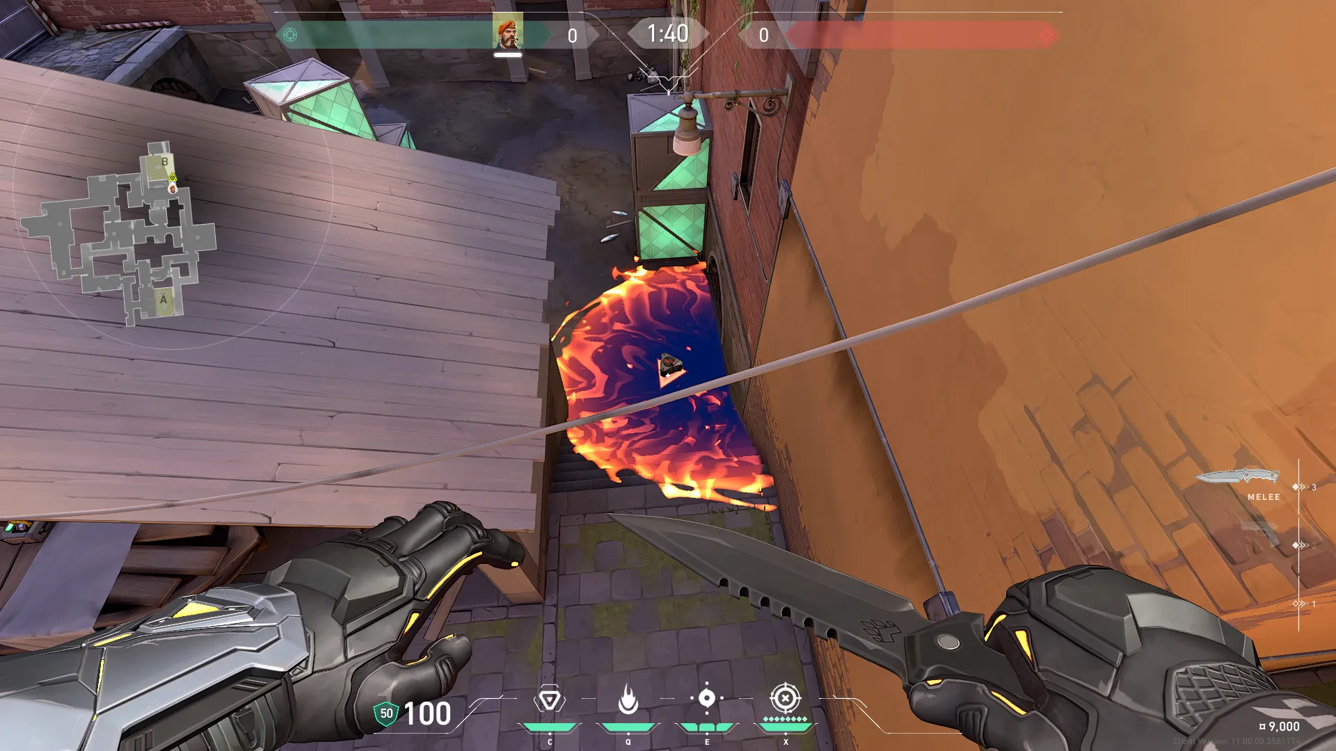 Brimstone Incendiary on Ascent Attack Site B — step 3 of 3: Result