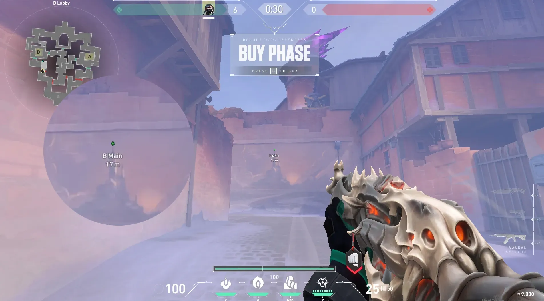 Viper Poison Cloud on Corrode Attack Site B — step 2 of 3: Aim — line up the shot