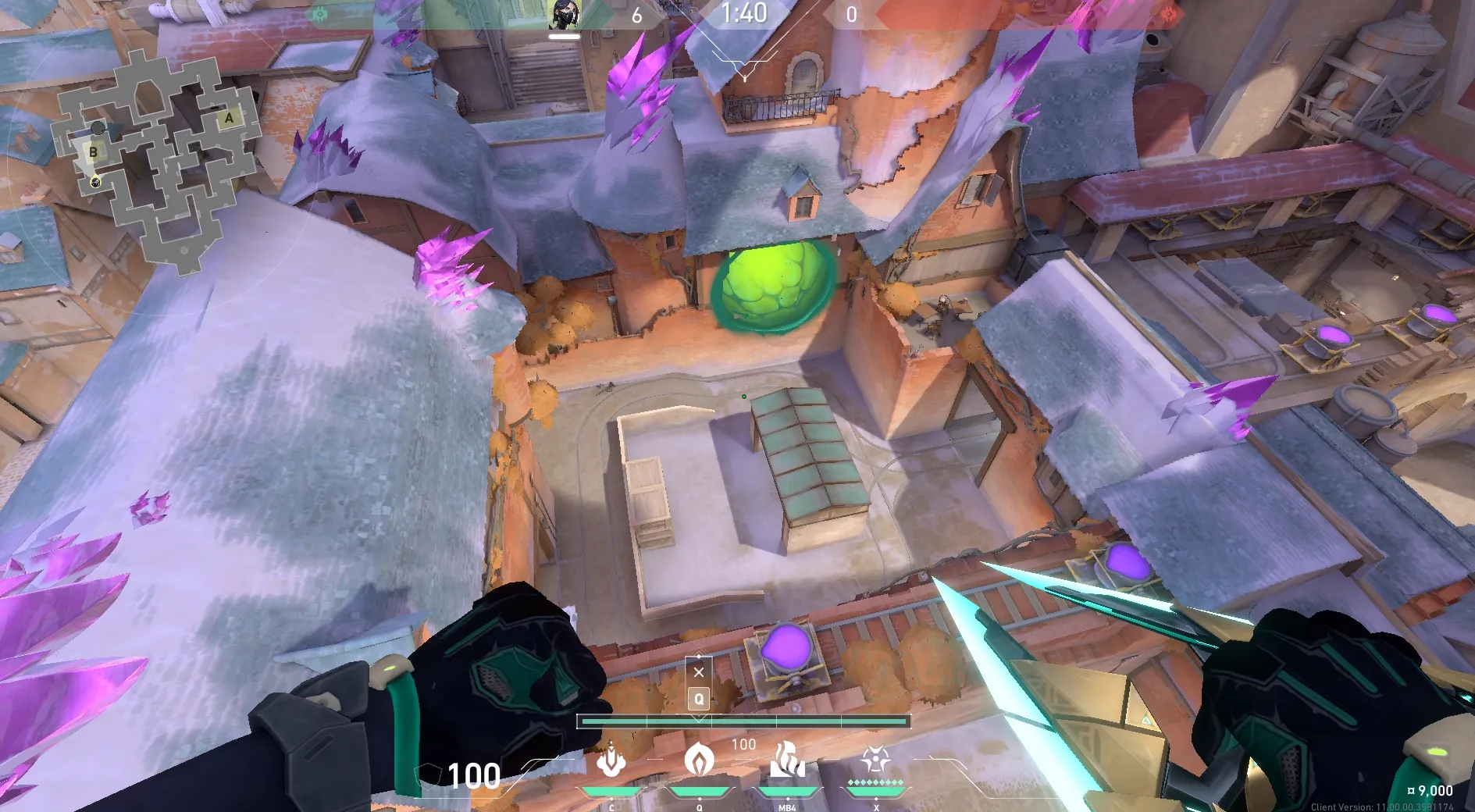 Viper Poison Cloud on Corrode Attack Site B — step 3 of 3: Result