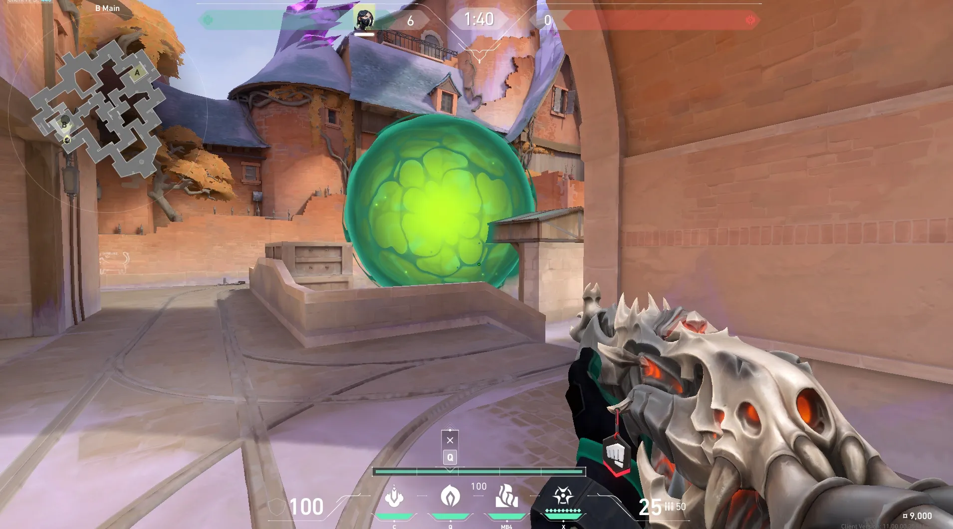 Viper Poison Cloud on Corrode Attack Site B — step 4 of 4: Result