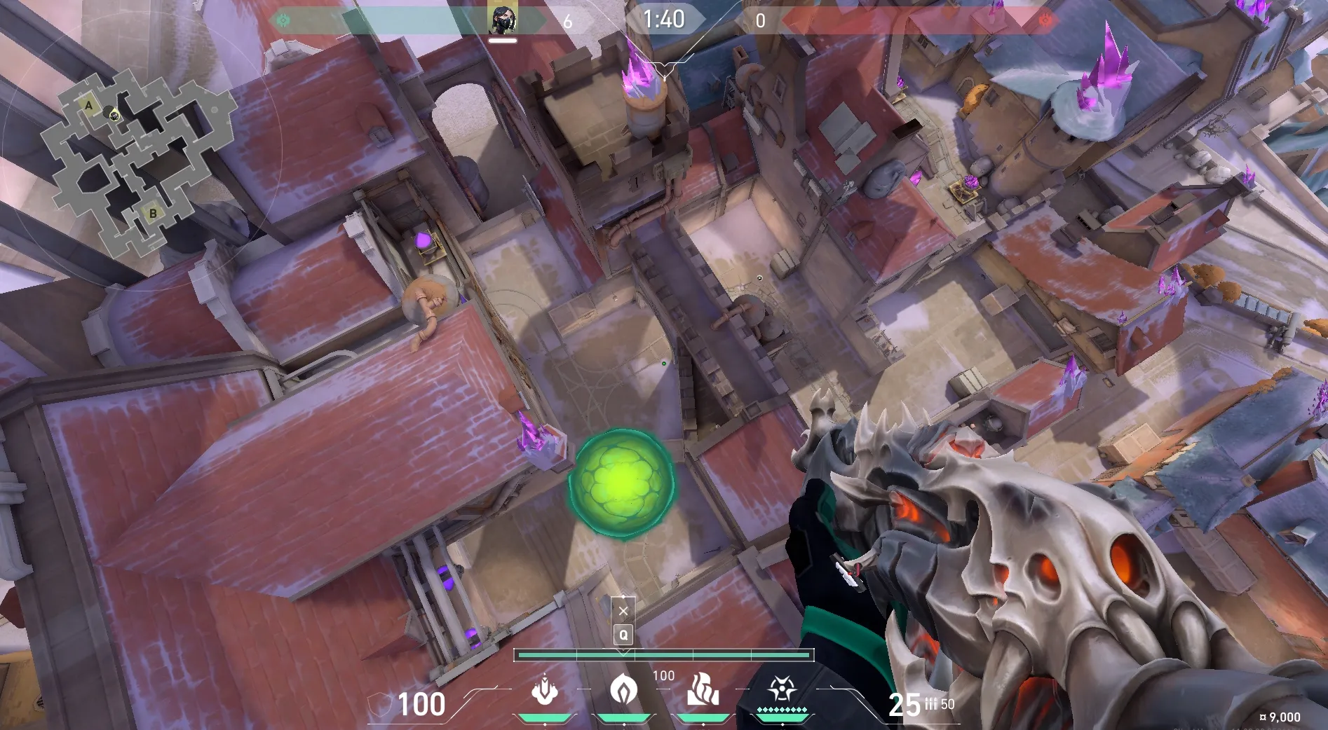 Viper Poison Cloud on Corrode Attack Site A — step 5 of 5: Result
