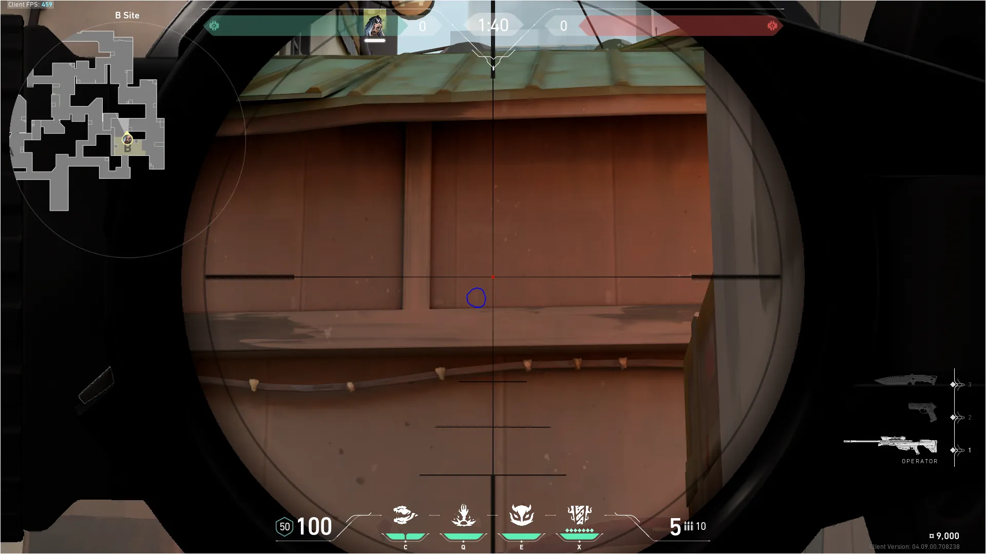 Fade Seize on Split Defense Site B — step 2 of 2: Result
