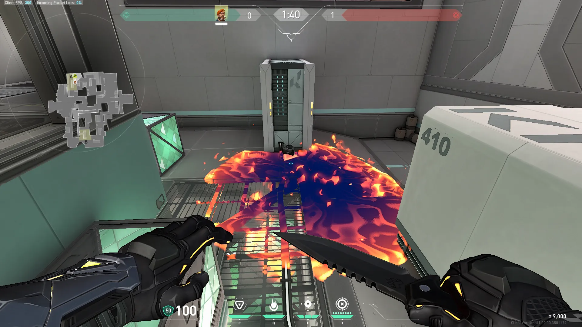Brimstone Incendiary on Icebox Defense Site A — step 3 of 3: Result