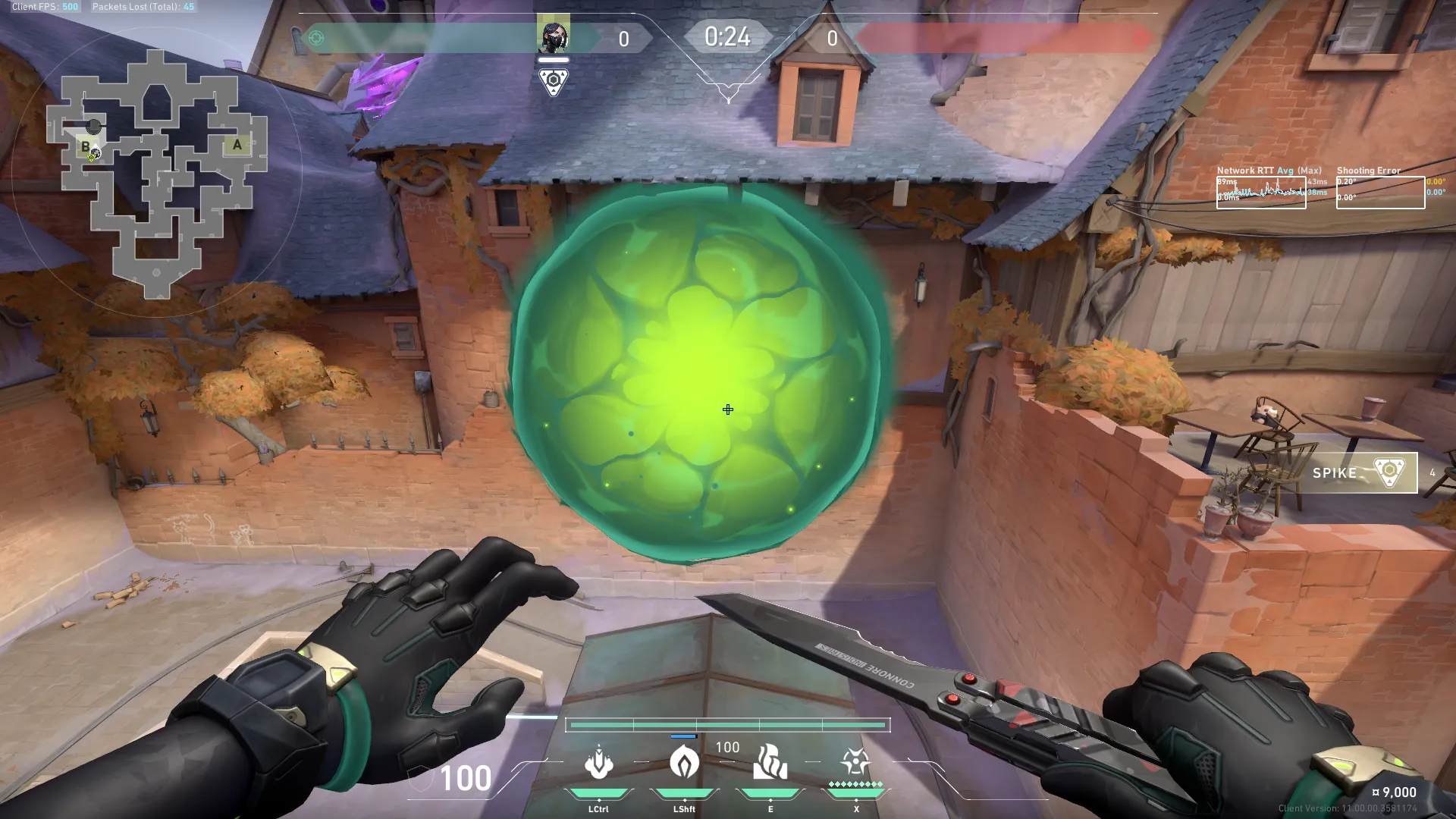 Viper Poison Cloud on Corrode Attack Site B — step 3 of 3: Result