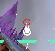 Brimstone Incendiary on Corrode Attack Site B — step 4 of 5: Aim — line up the shot