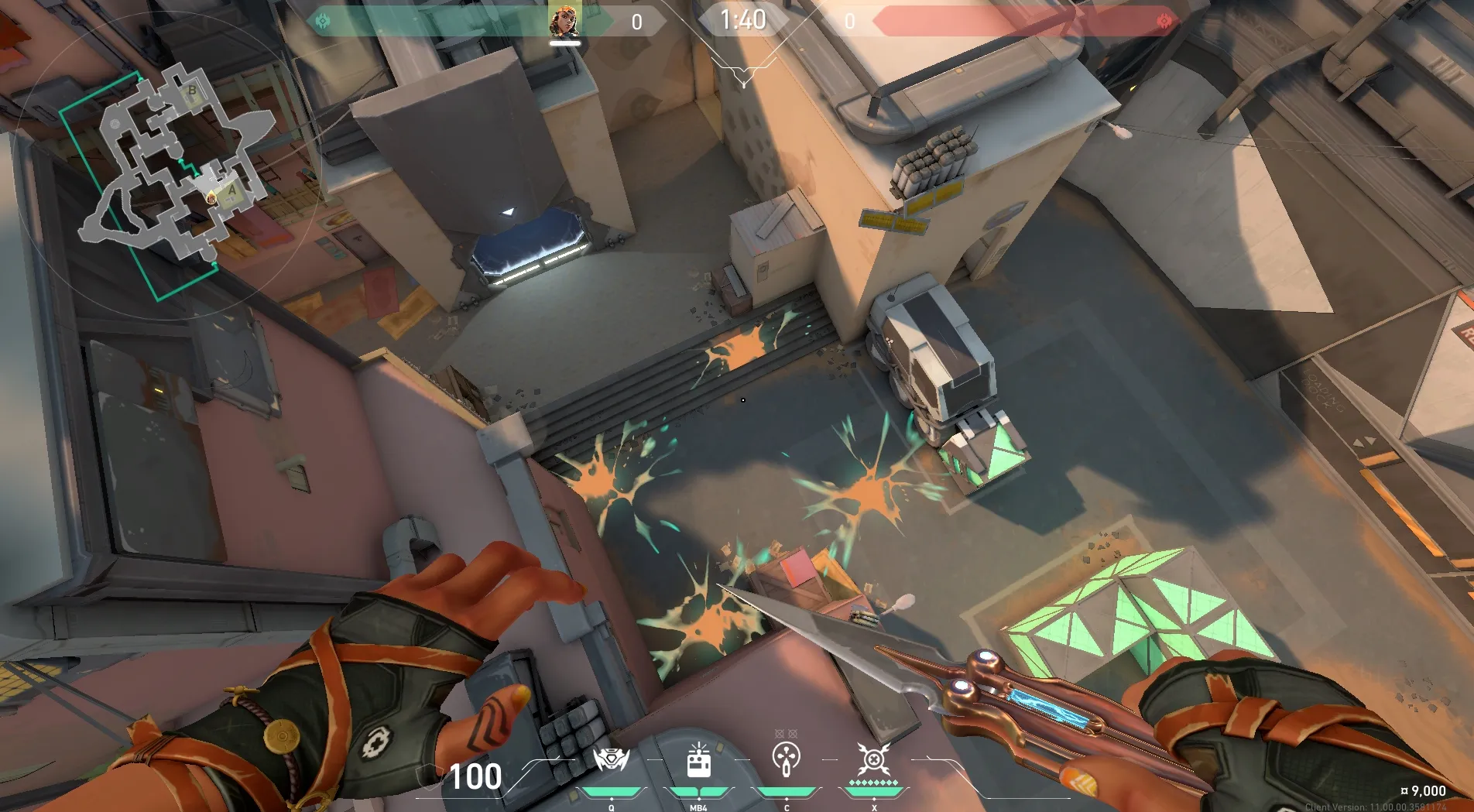 Raze Paint Shells on Bind Attack Site A — step 5 of 5: Result