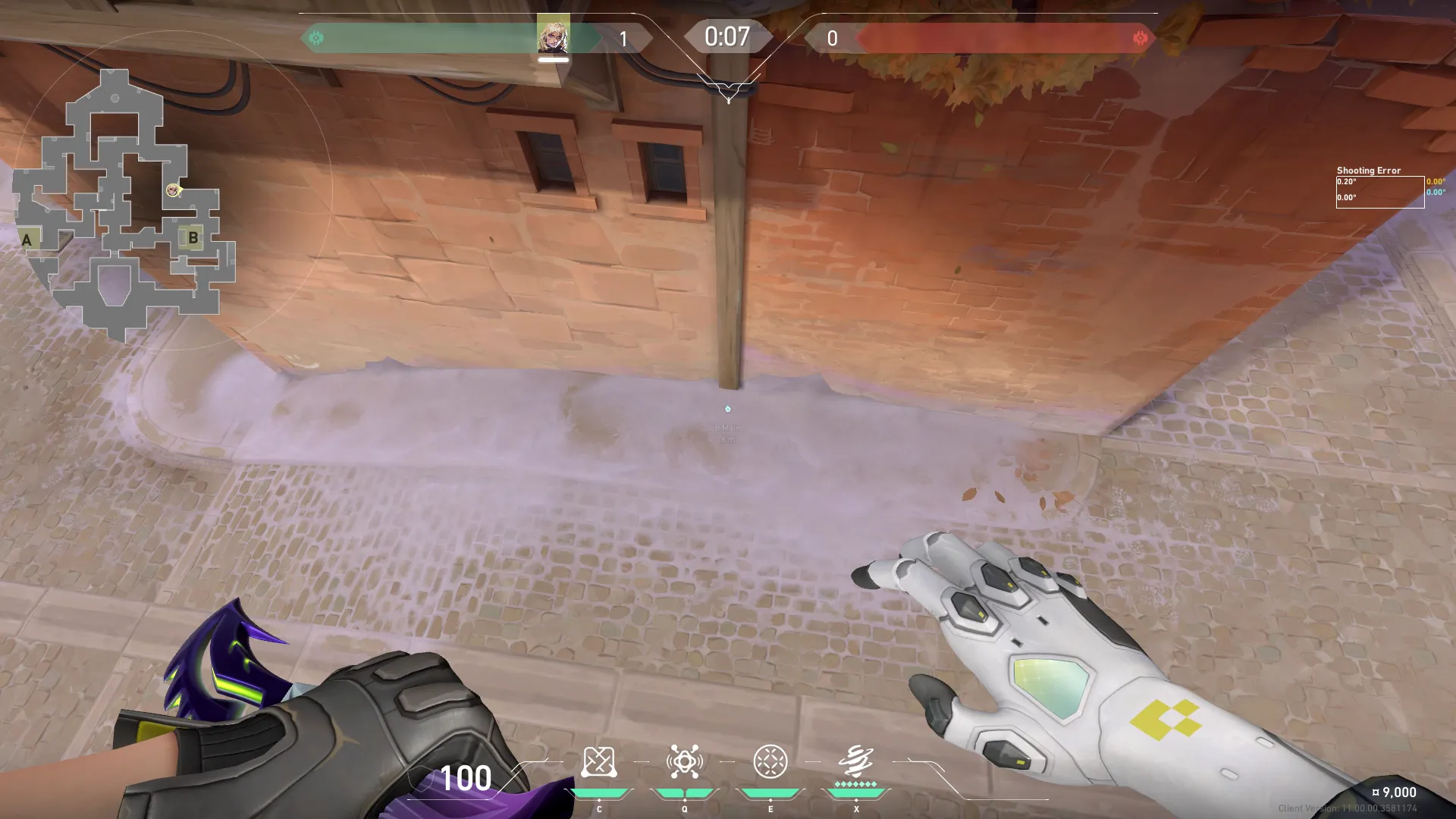 B Main to Backsite (B Site) — Deadlock lineup on Corrode