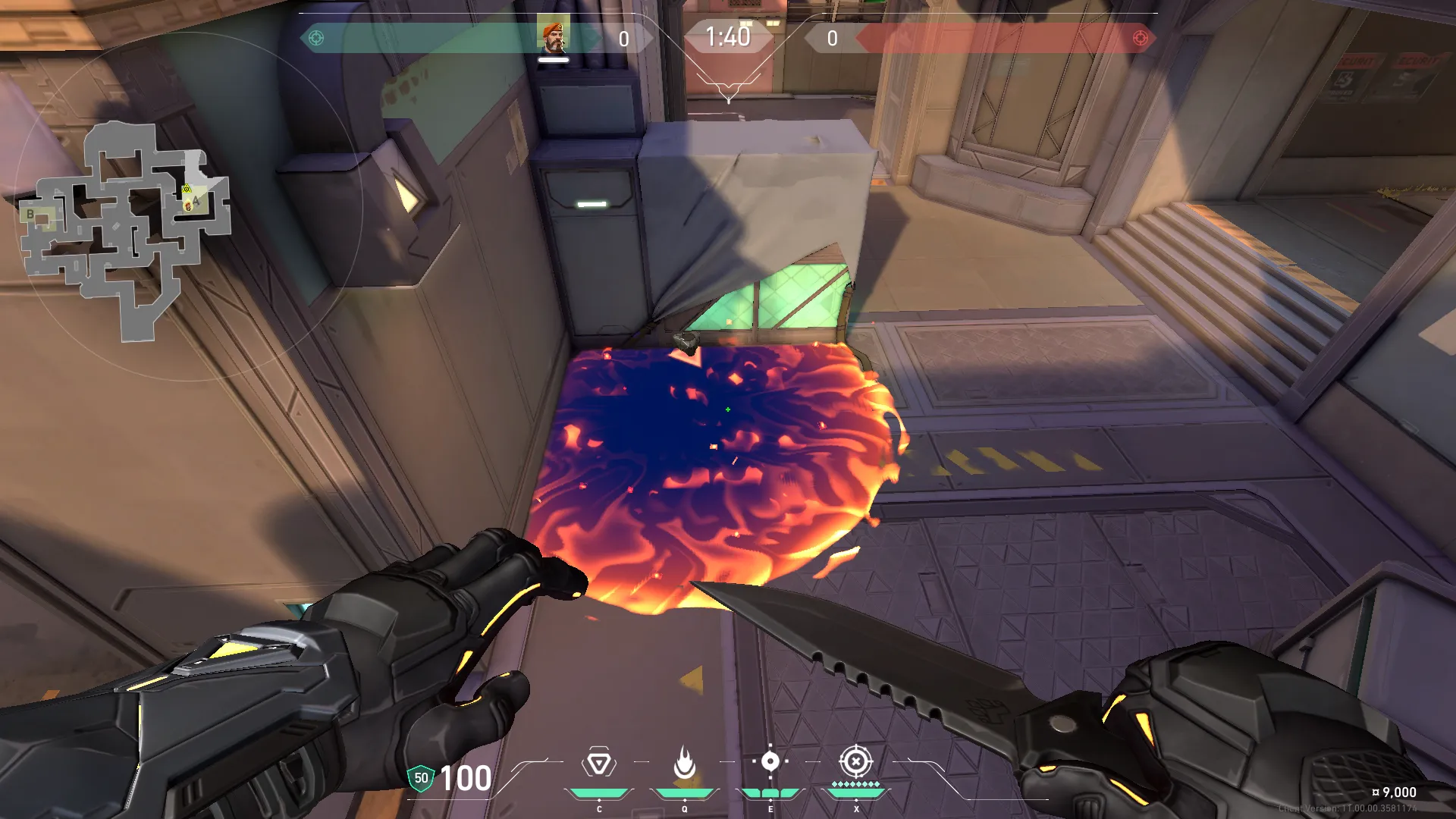 Brimstone Incendiary on Sunset Attack Site A — step 3 of 3: Result
