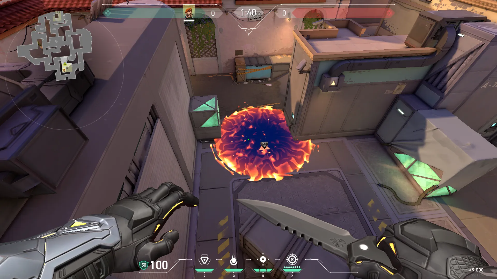 Brimstone Incendiary on Sunset Attack Site A — step 3 of 3: Result