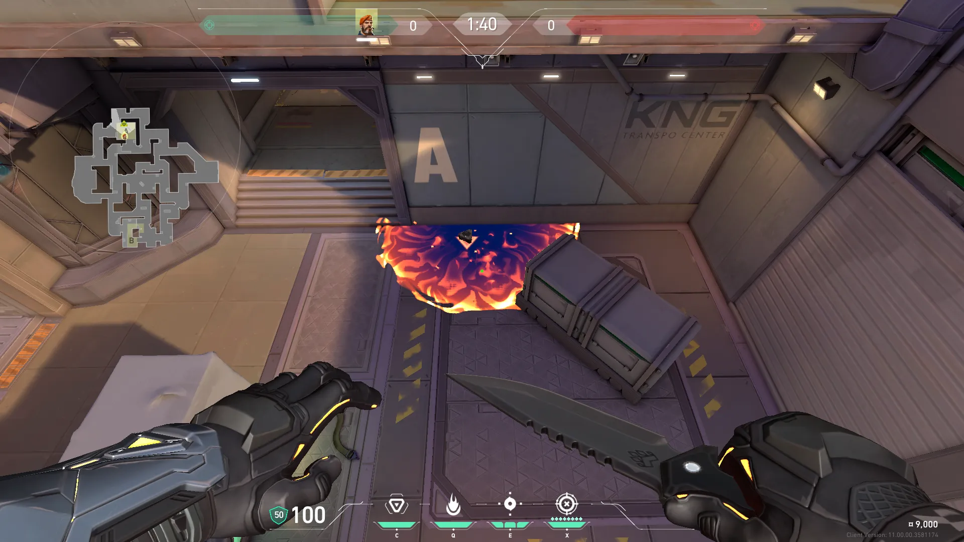 Brimstone Incendiary on Sunset Attack Site A — step 3 of 3: Result