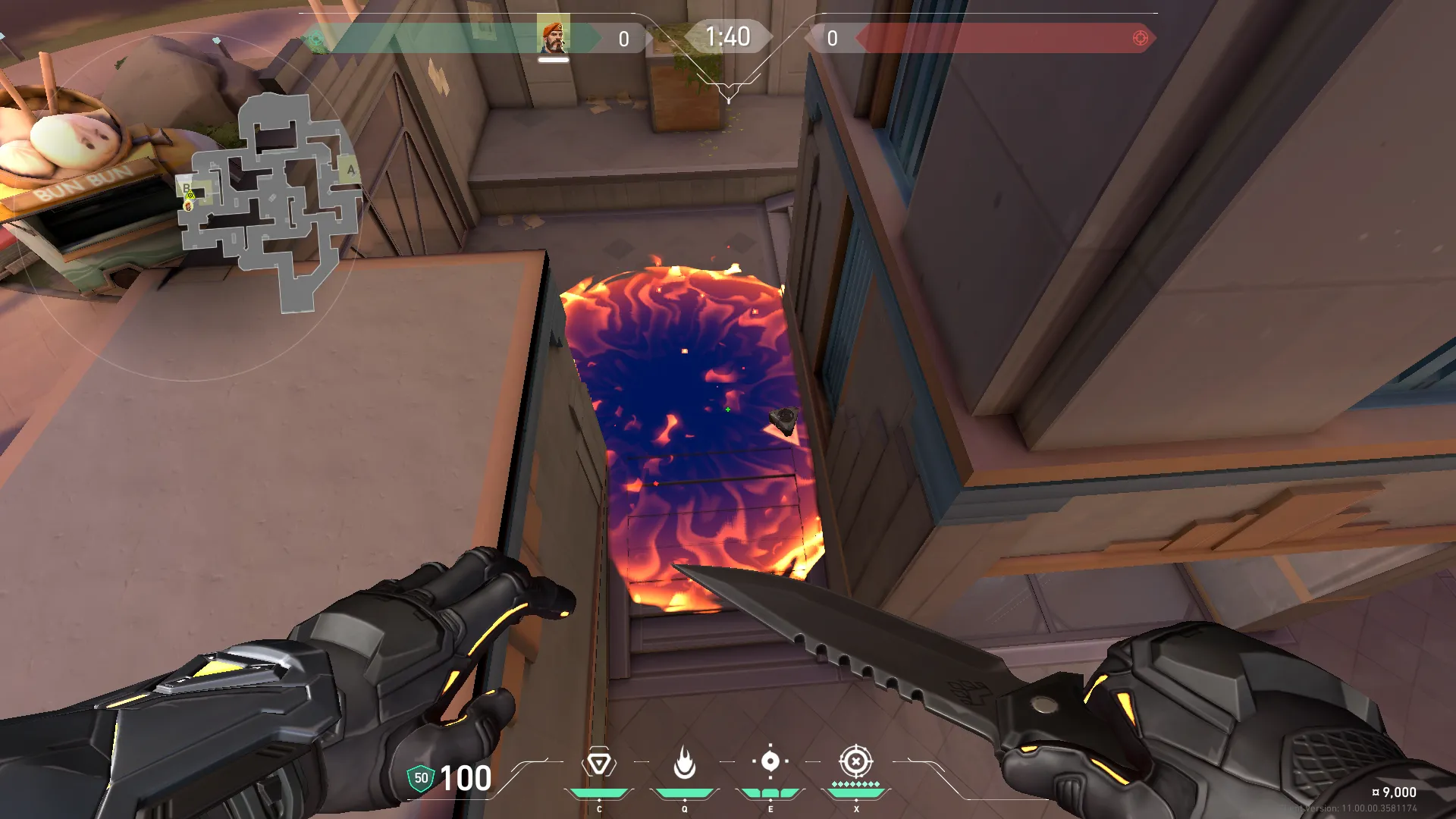 Brimstone Incendiary on Sunset Attack Site B — step 3 of 3: Result