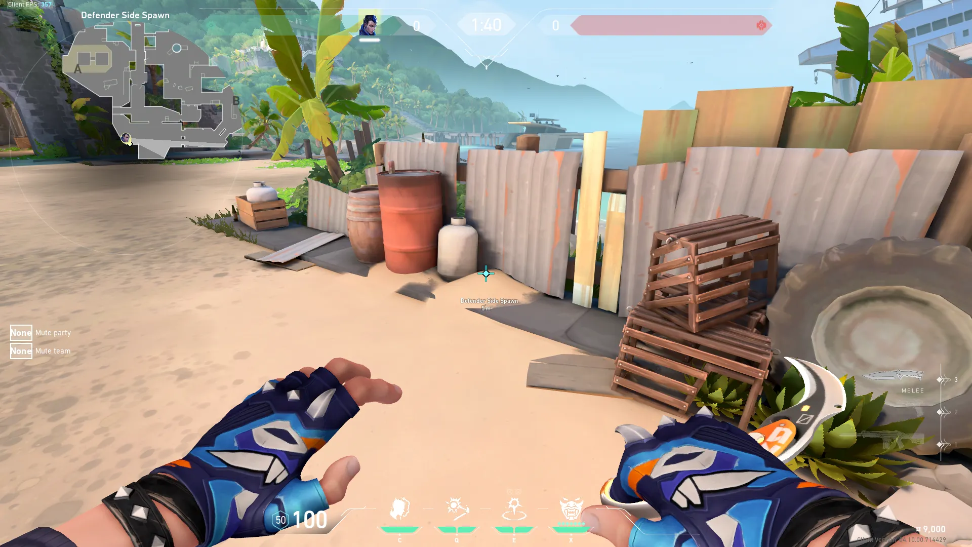 Yoru Gatecrash on Breeze Defense Site B — step 1 of 3: Position — where to stand