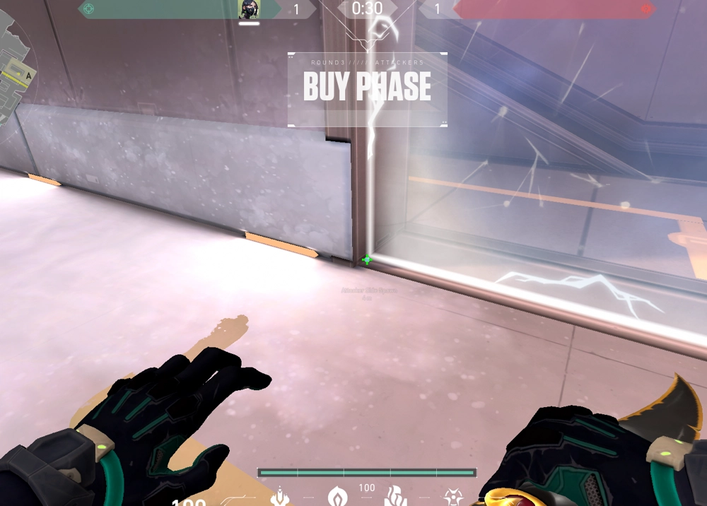 Viper Poison Cloud on Icebox Attack Site A — step 1 of 5: Position — where to stand