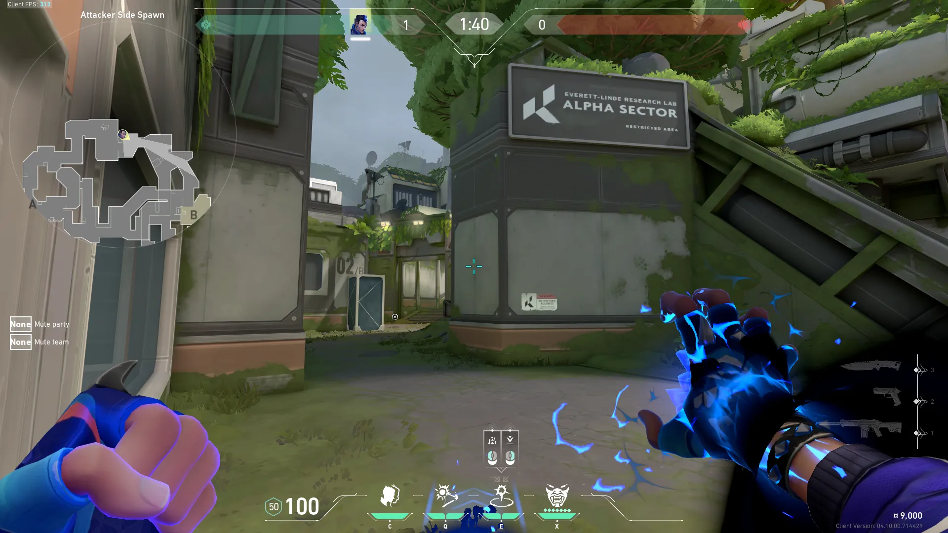 Yoru Gatecrash on Fracture Attack Site B — step 2 of 3: Aim — line up the shot