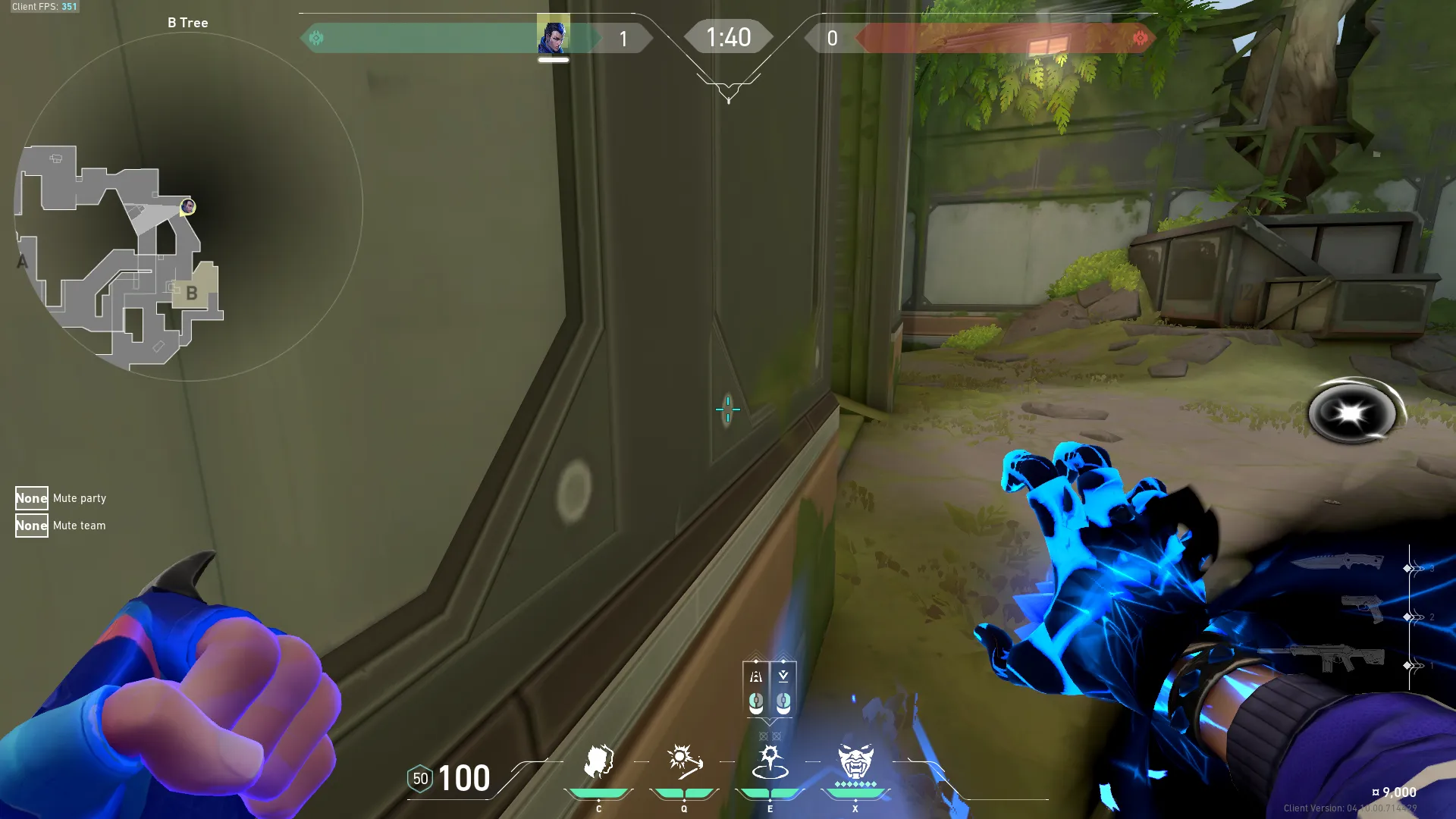 Yoru Gatecrash on Fracture Attack Mid — step 2 of 3: Aim — line up the shot