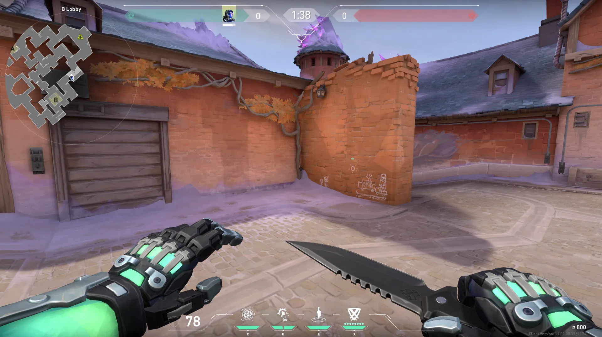 B Lobby to Site — KAY/O lineup on Corrode