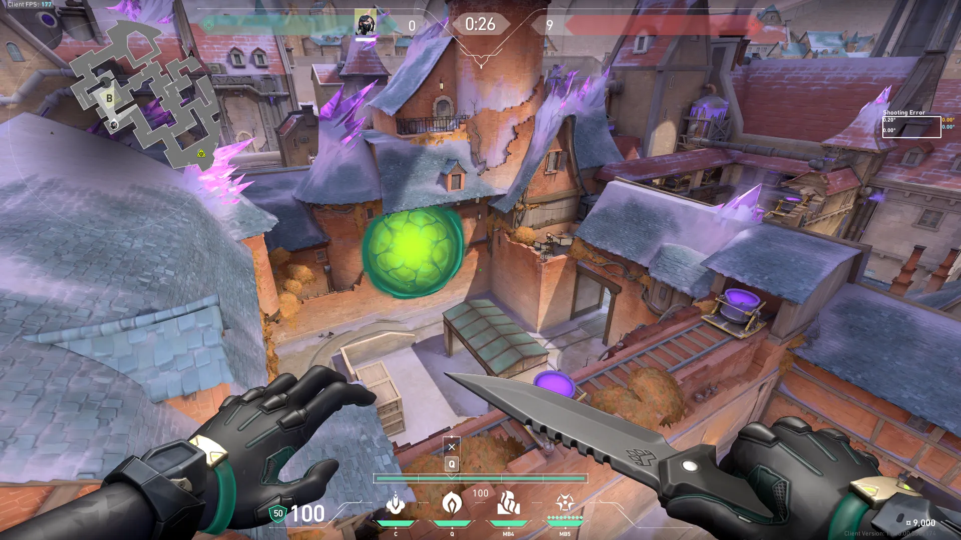 Viper Poison Cloud on Corrode Attack Site B — step 3 of 3: Result