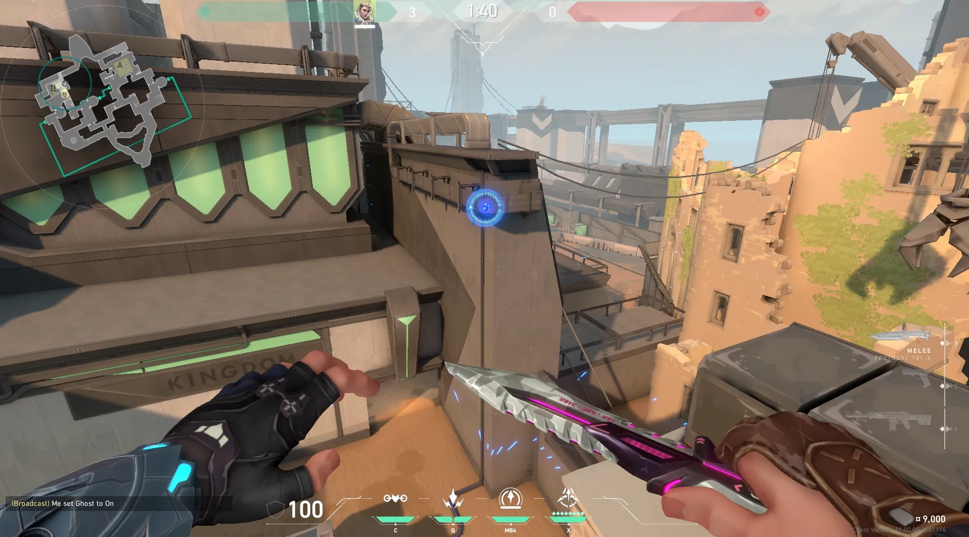 Sova Recon Bolt on Bind Attack Site B — step 5 of 5: Result