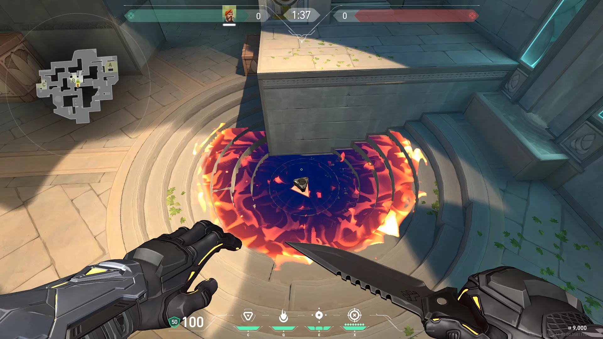 Brimstone Incendiary on Lotus Attack Site B — step 3 of 3: Result