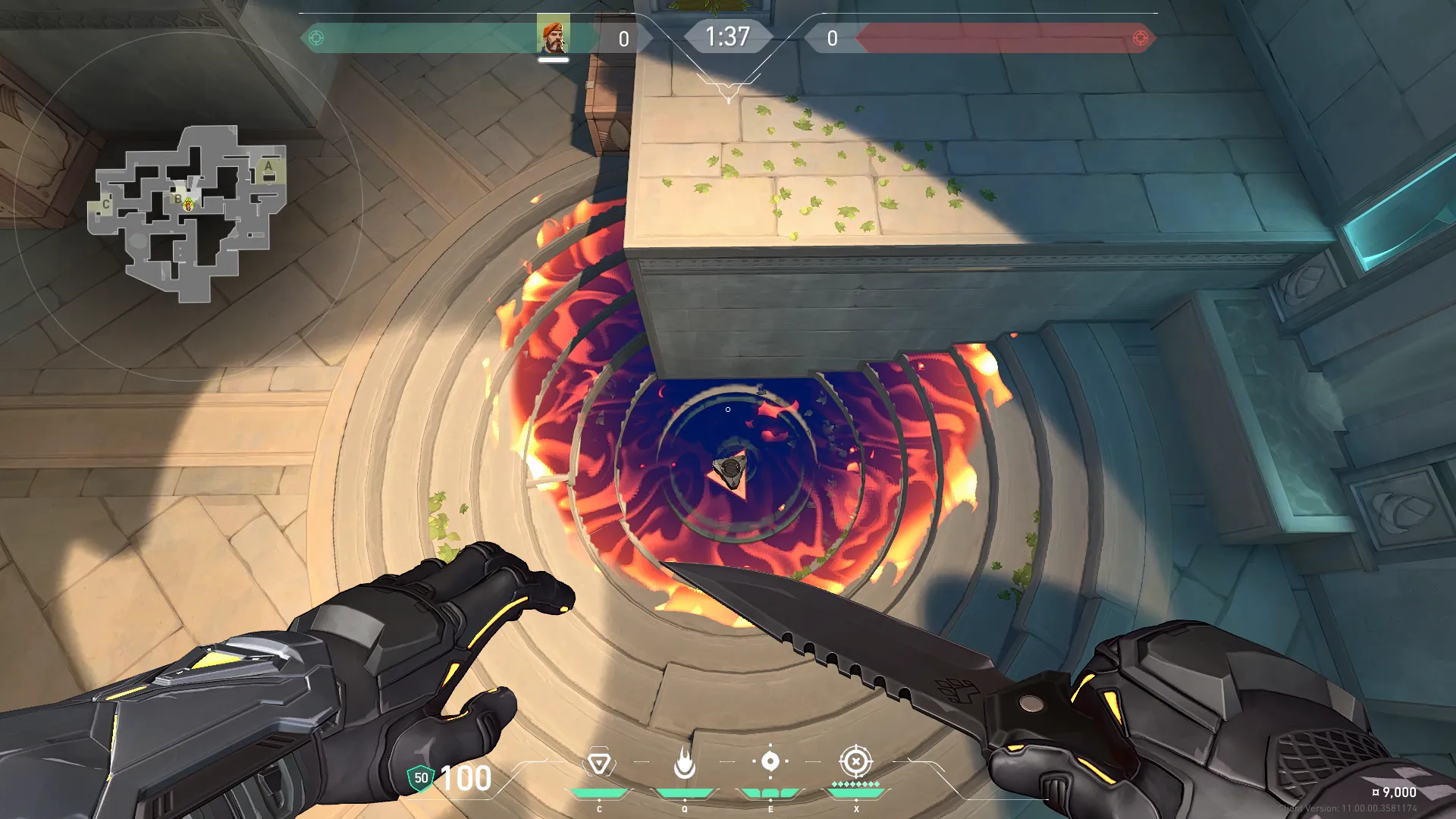 Brimstone Incendiary on Lotus Attack Site B — step 3 of 3: Result