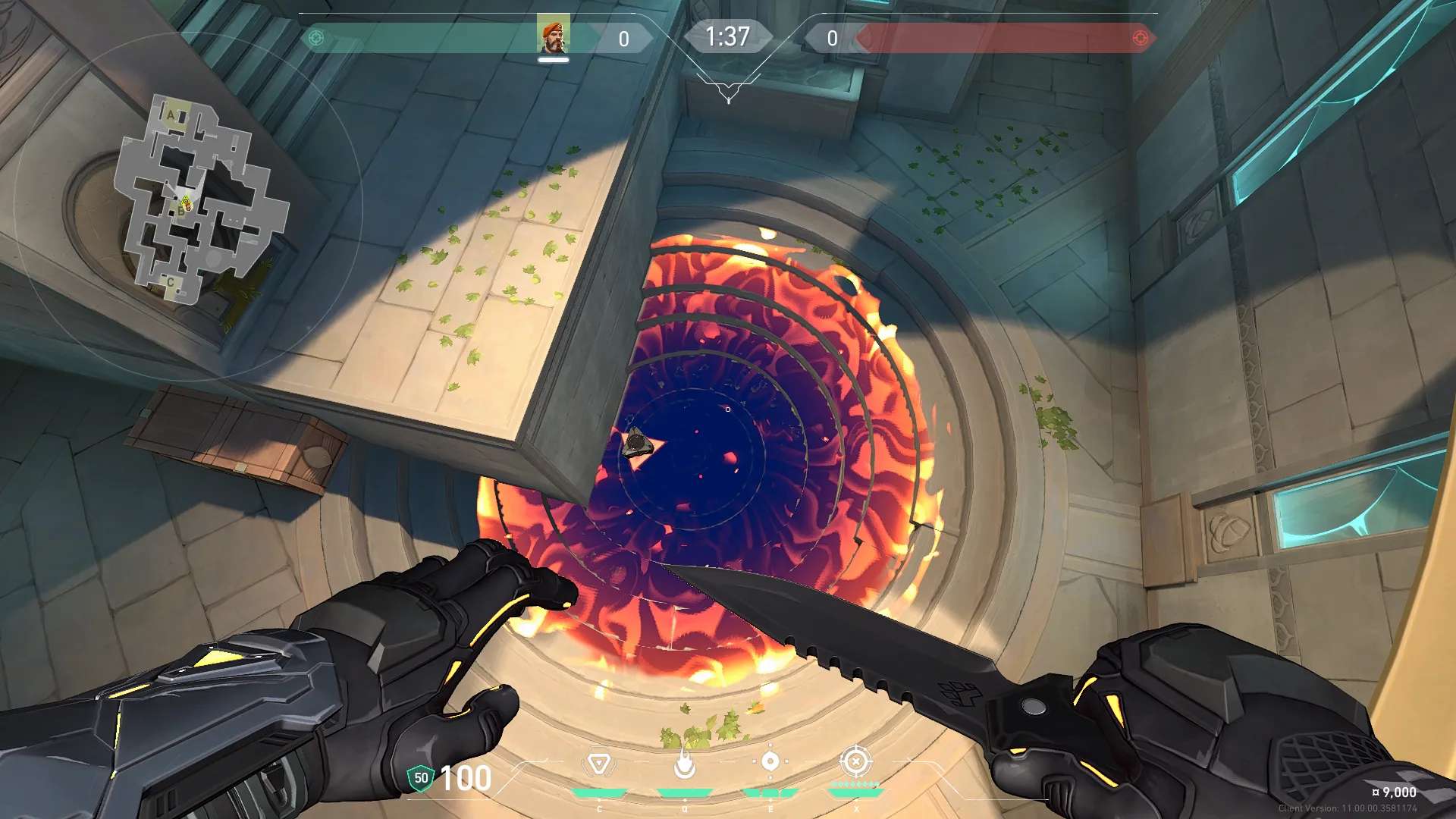 Brimstone Incendiary on Lotus Attack Site B — step 3 of 3: Result