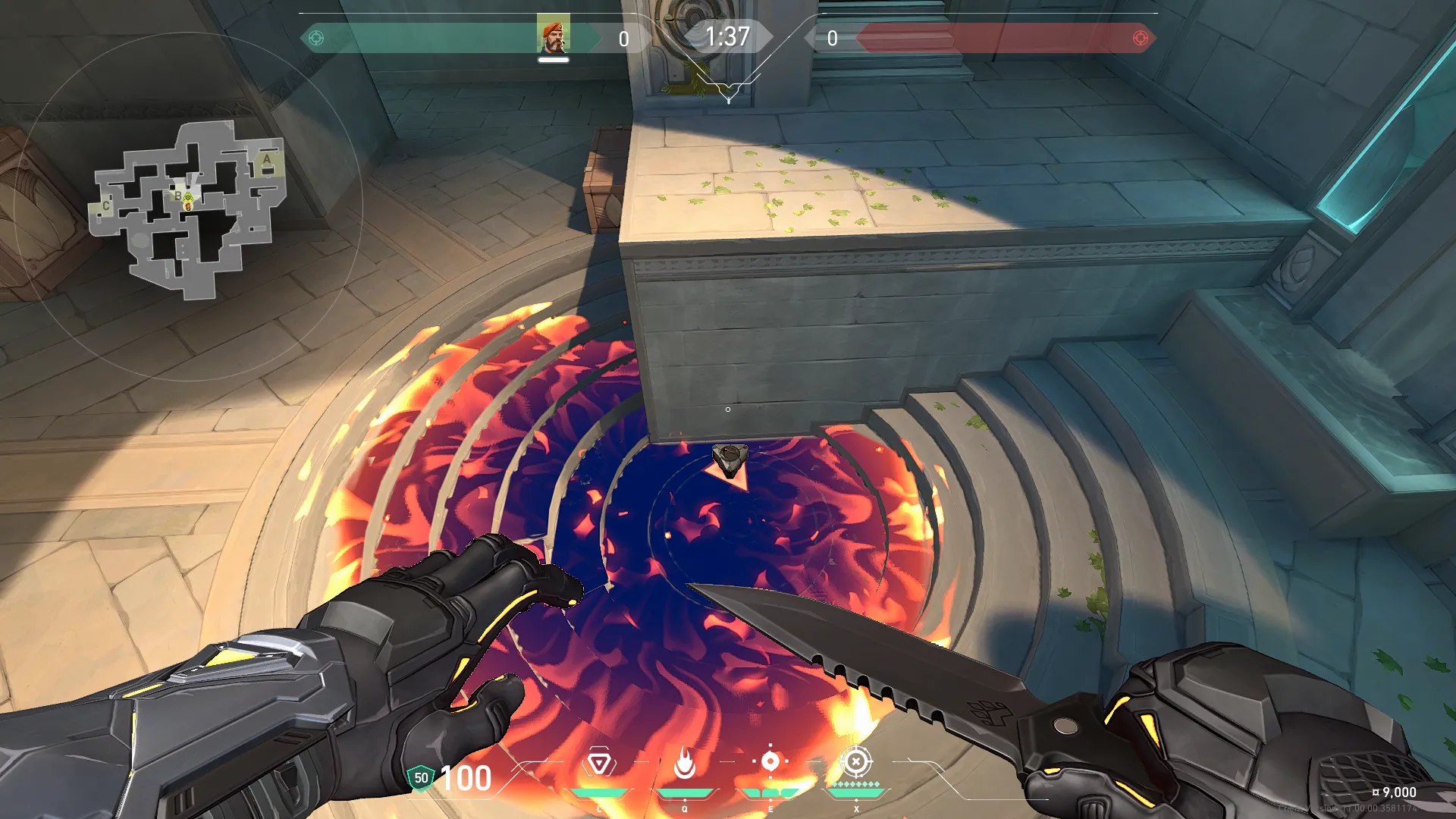 Brimstone Incendiary on Lotus Attack Site B — step 3 of 3: Result