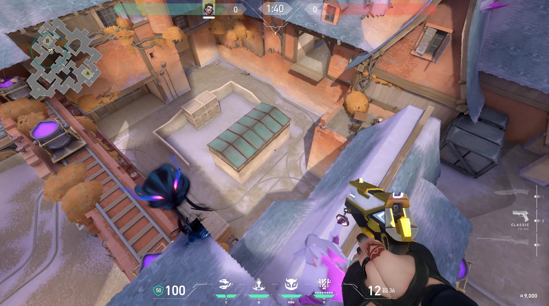 Fade Haunt on Corrode Attack Site B — step 6 of 6: Result