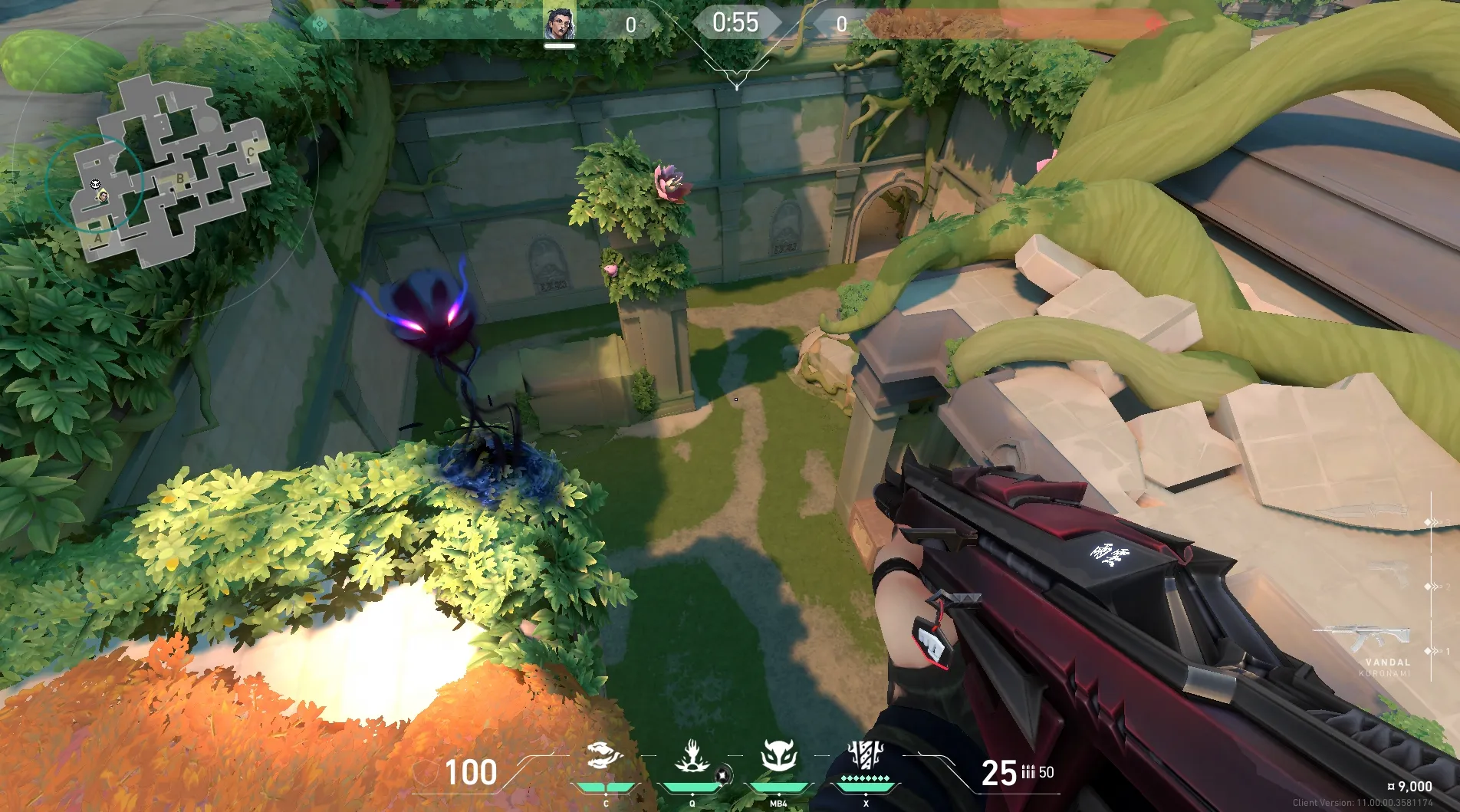 Fade Haunt on Lotus Attack Site A — step 7 of 7: Result