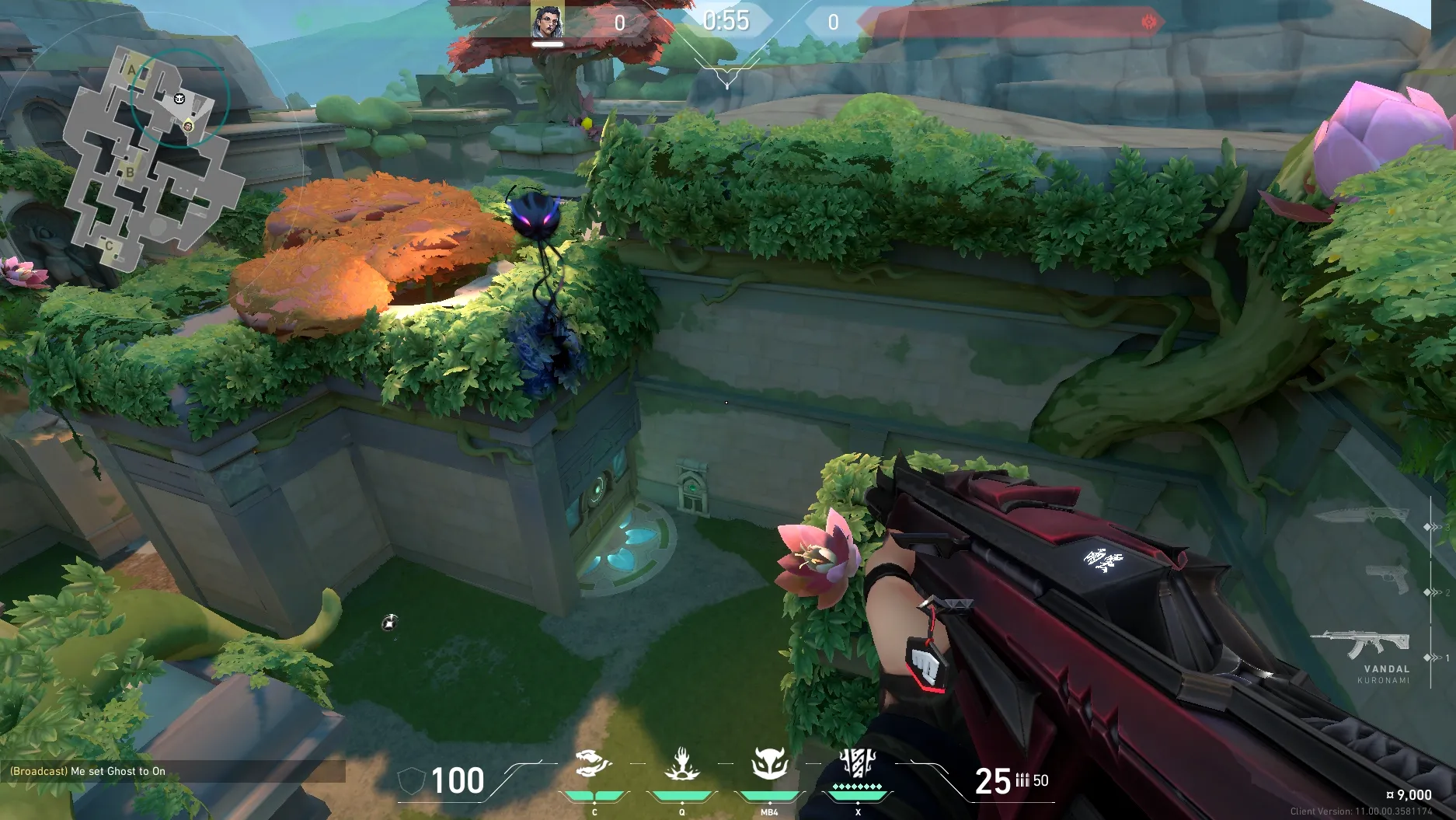 Fade Haunt on Lotus Attack Site A — step 4 of 4: Result