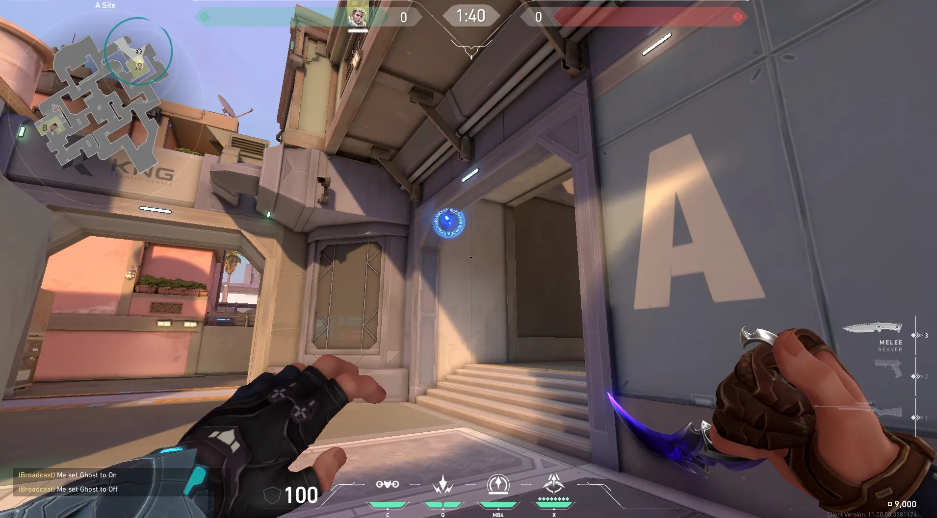 Sova Recon Bolt on Sunset Attack Site A — step 5 of 5: Result