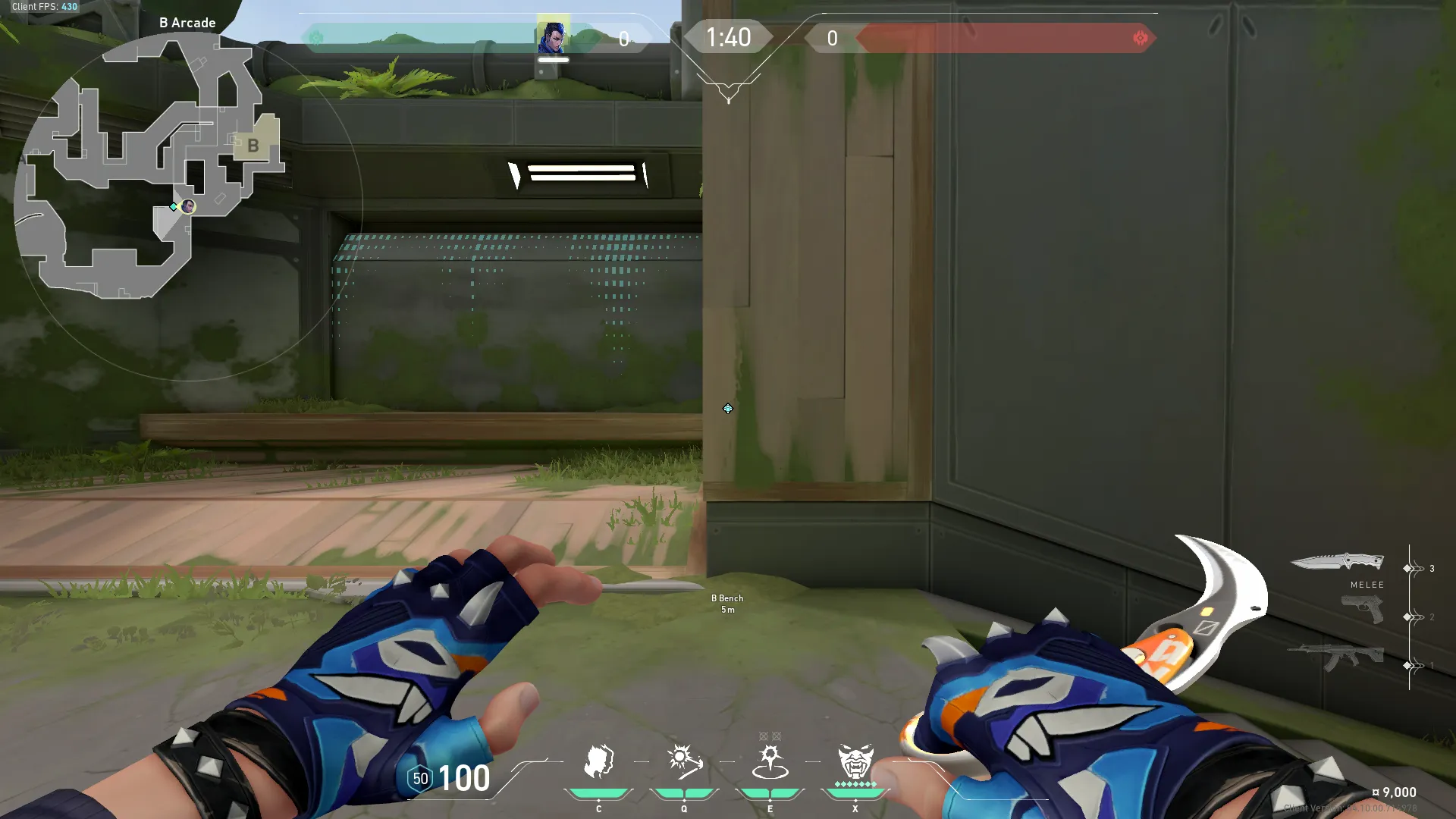 Yoru Gatecrash on Fracture Attack Site B — step 1 of 3: Position — where to stand