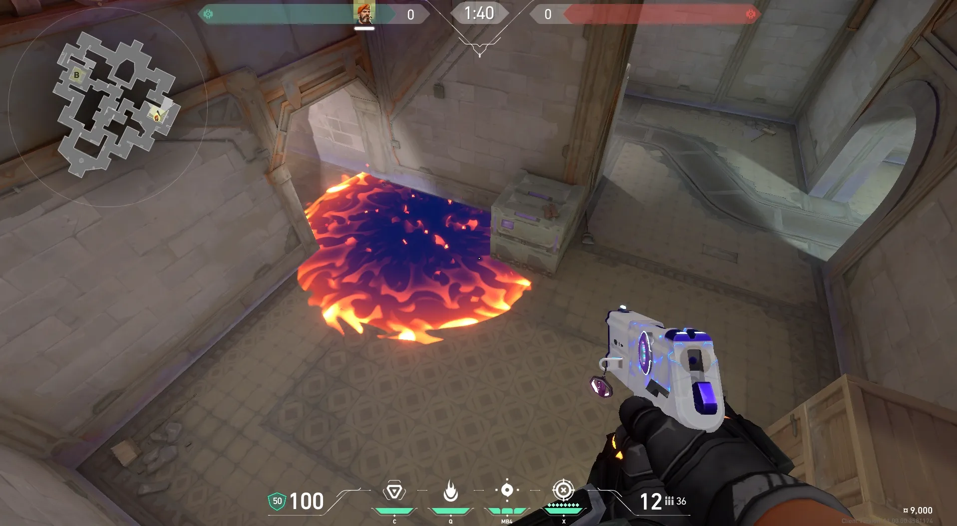 Brimstone Incendiary on Corrode Attack Site A — step 3 of 3: Result