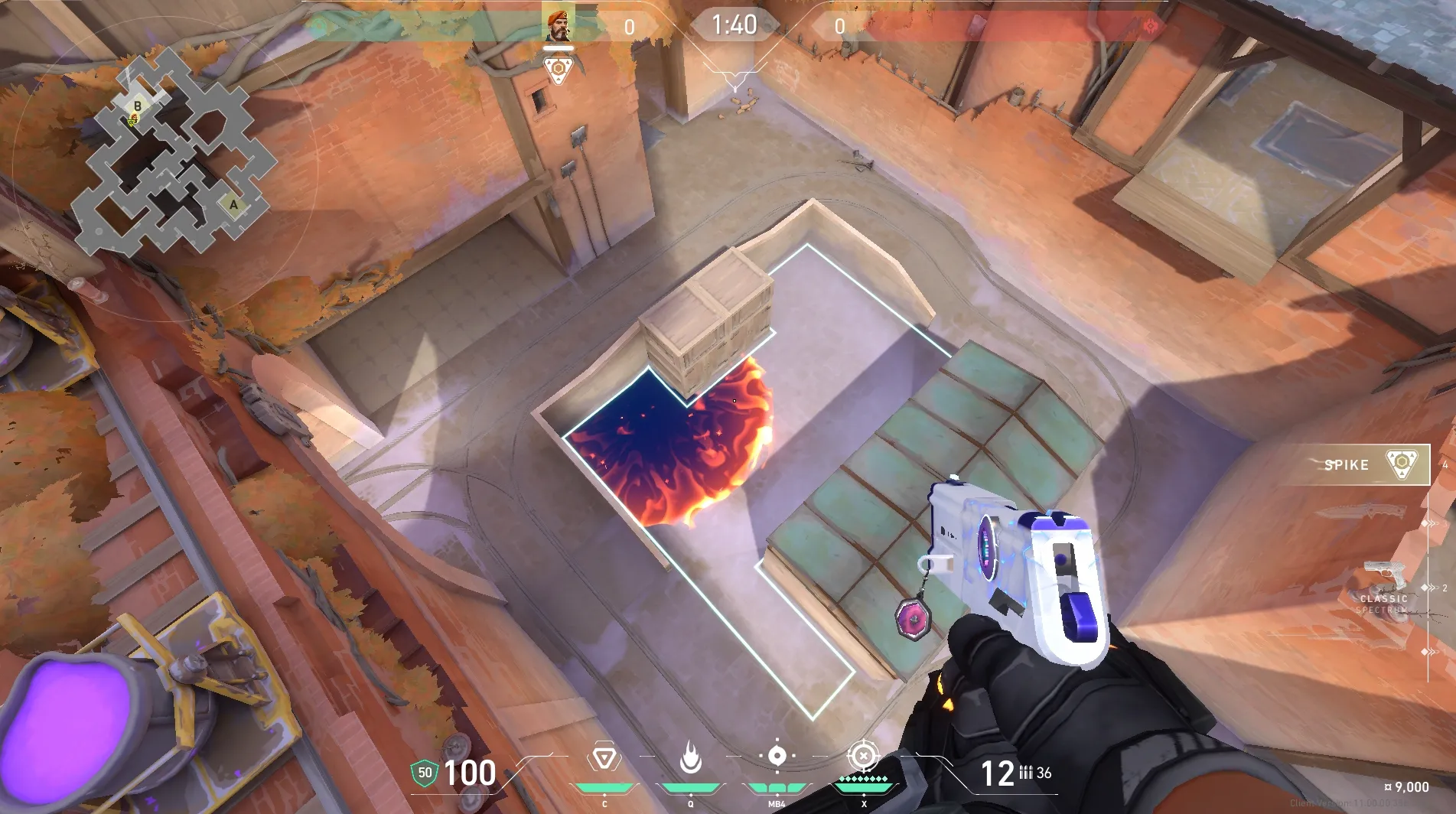 Brimstone Incendiary on Corrode Attack Site B — step 4 of 4: Result