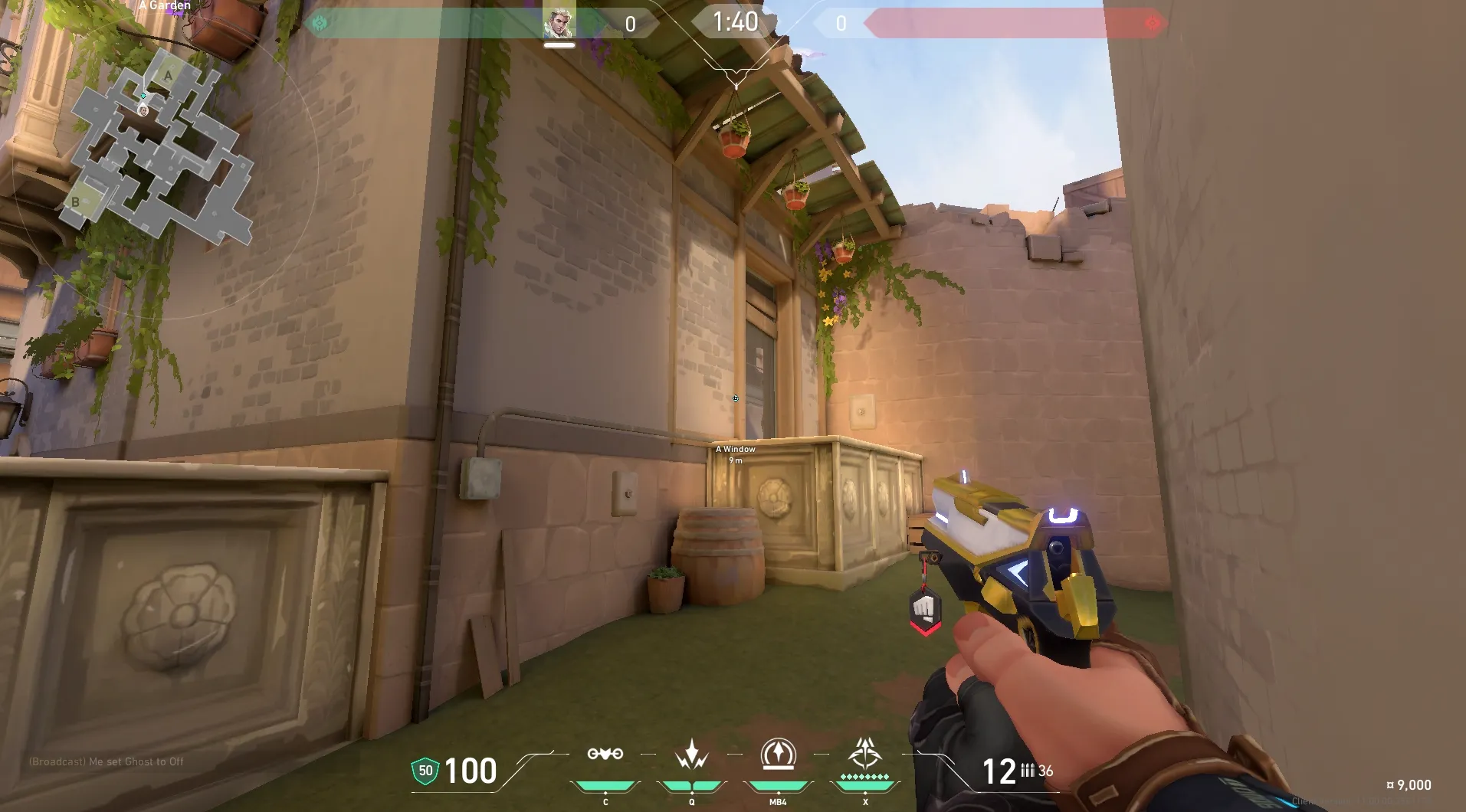 A Garden to A Lobby (defence) — Sova lineup on Ascent