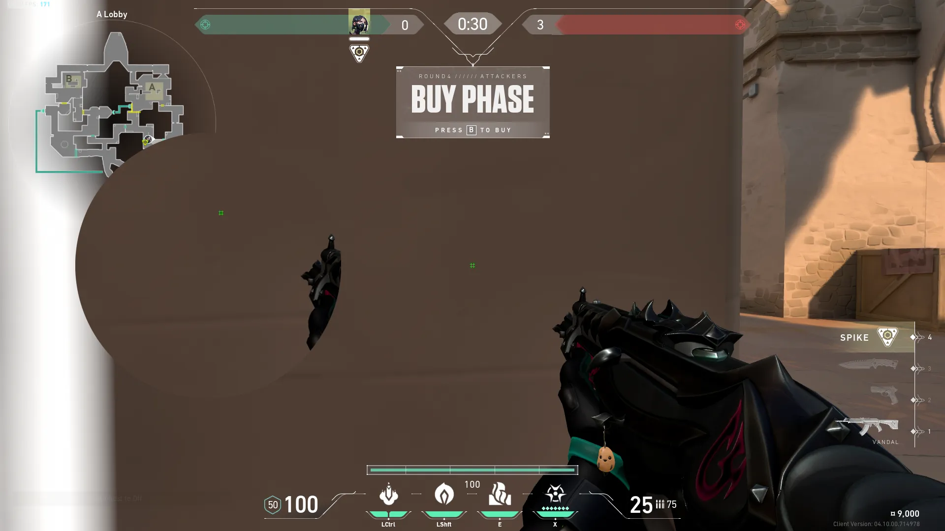 Viper Poison Cloud on Bind Attack Site A — step 1 of 3: Position — where to stand