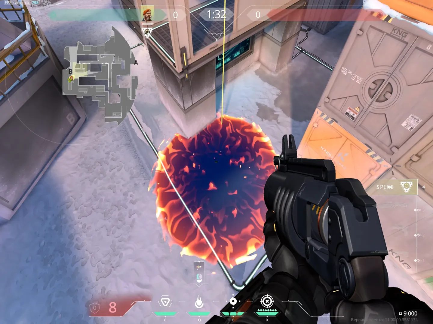 Brimstone Incendiary on Icebox Attack Site B — step 3 of 3: Result