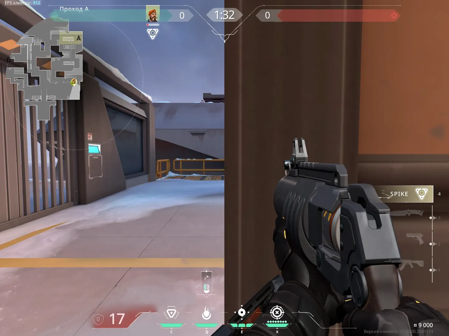 Only 4:3 use This Molly to Stall Plant And/or Defuse A Site — Brimstone lineup on Icebox