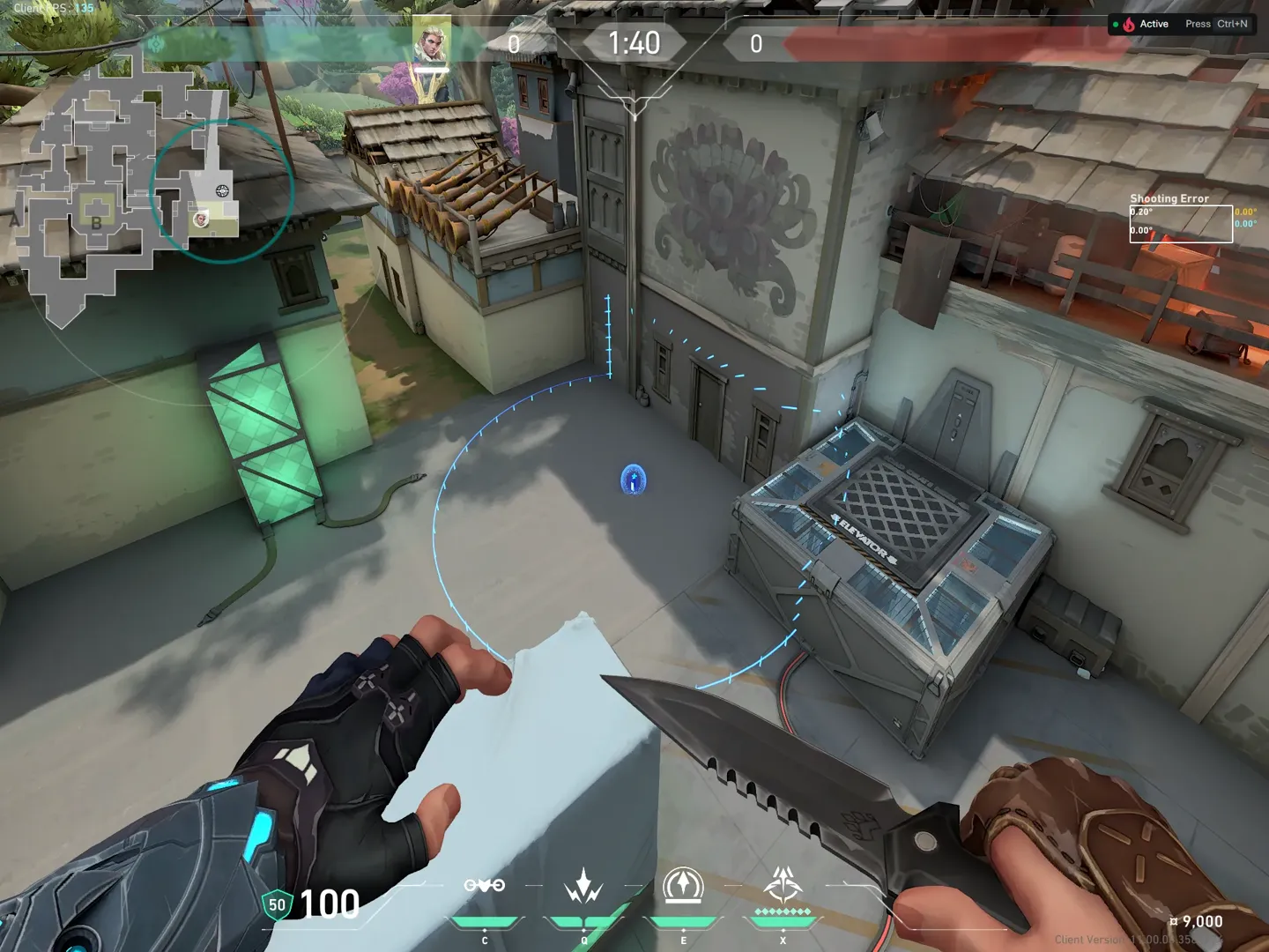 Sova Shock Bolt on Haven Defense Site C — step 3 of 3: Result