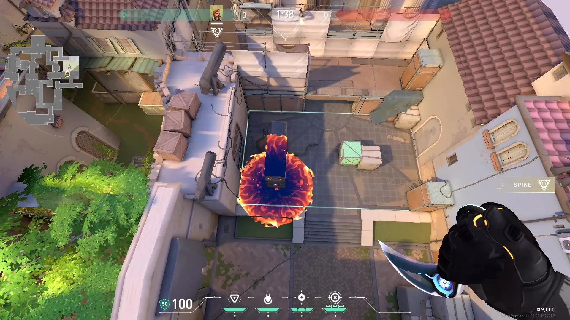 Brimstone Incendiary on Ascent Defense Site A — step 2 of 2: Result
